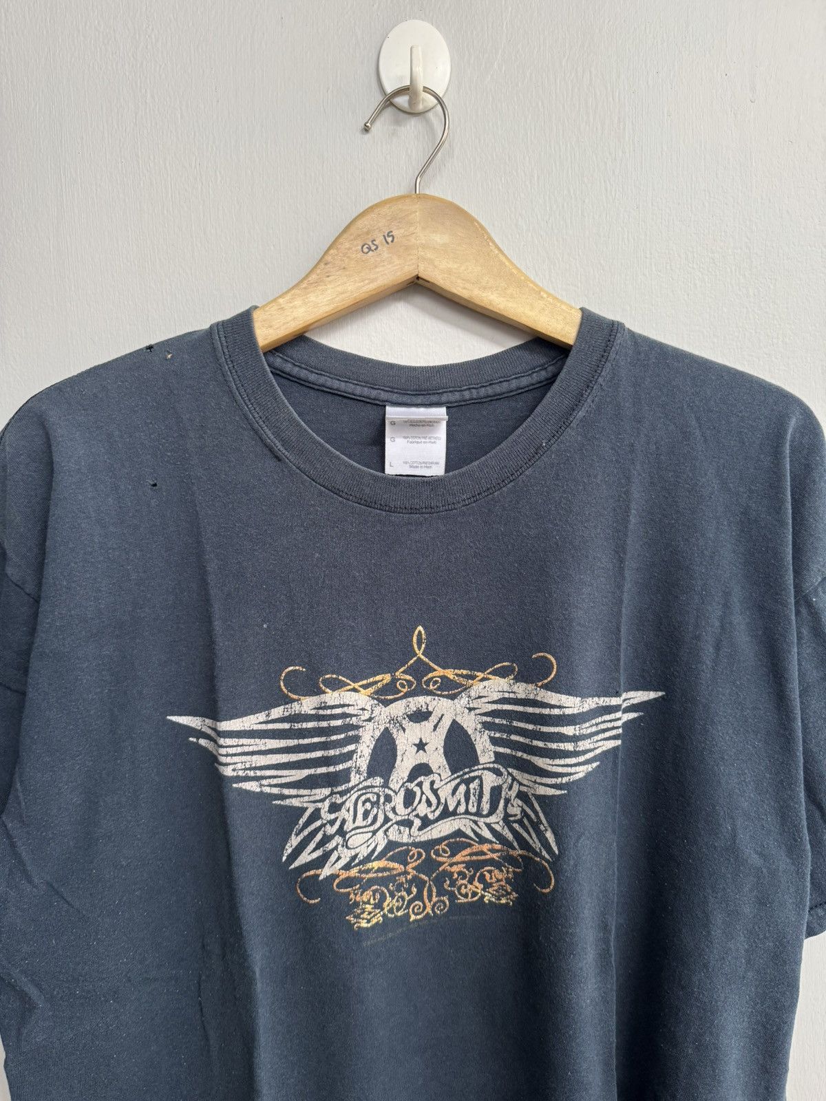 Band Tees VINTAGE 2006 AEROSMITH WING LOGO T SHIRT Size US L / EU 52-54 / 3 - 2 Thumbnail