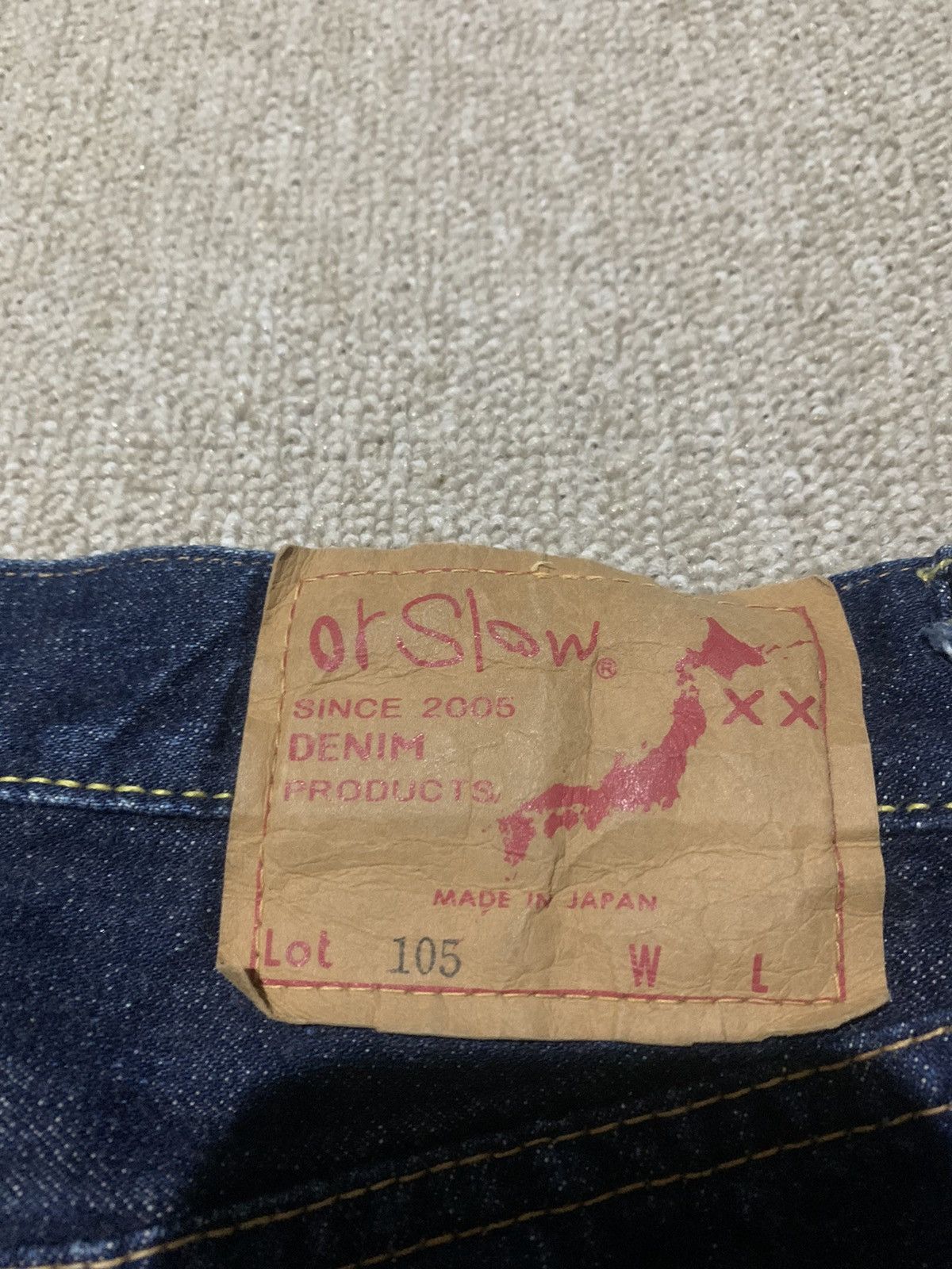 Orslow Orslow 105 Selvedge Denim Size US 30 / EU 46 - 9 Thumbnail
