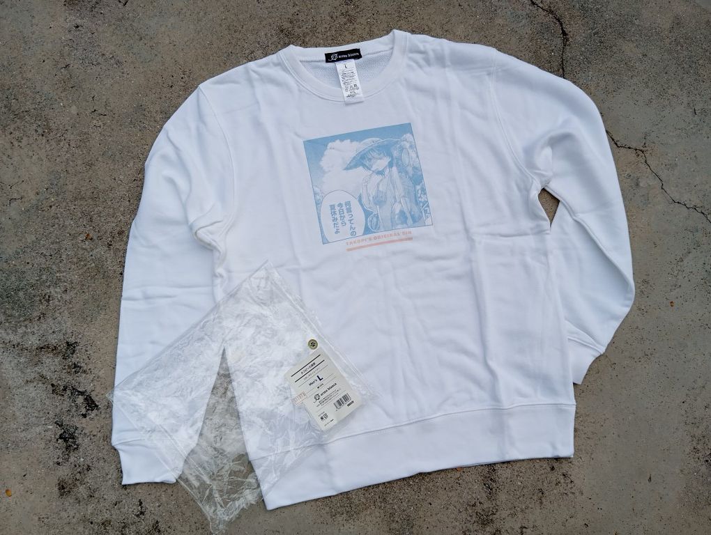 Japanese Brand Takopi's Original Sin ~ Shizuka sweatshirt anime ❤️‍🩹 Size US M / EU 48-50 / 2 - 2 Thumbnail