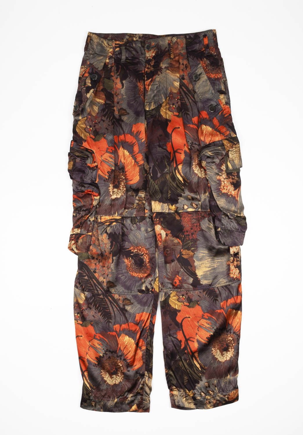 Dries Van Noten Wide Belted Cargo Trousers | Liberty