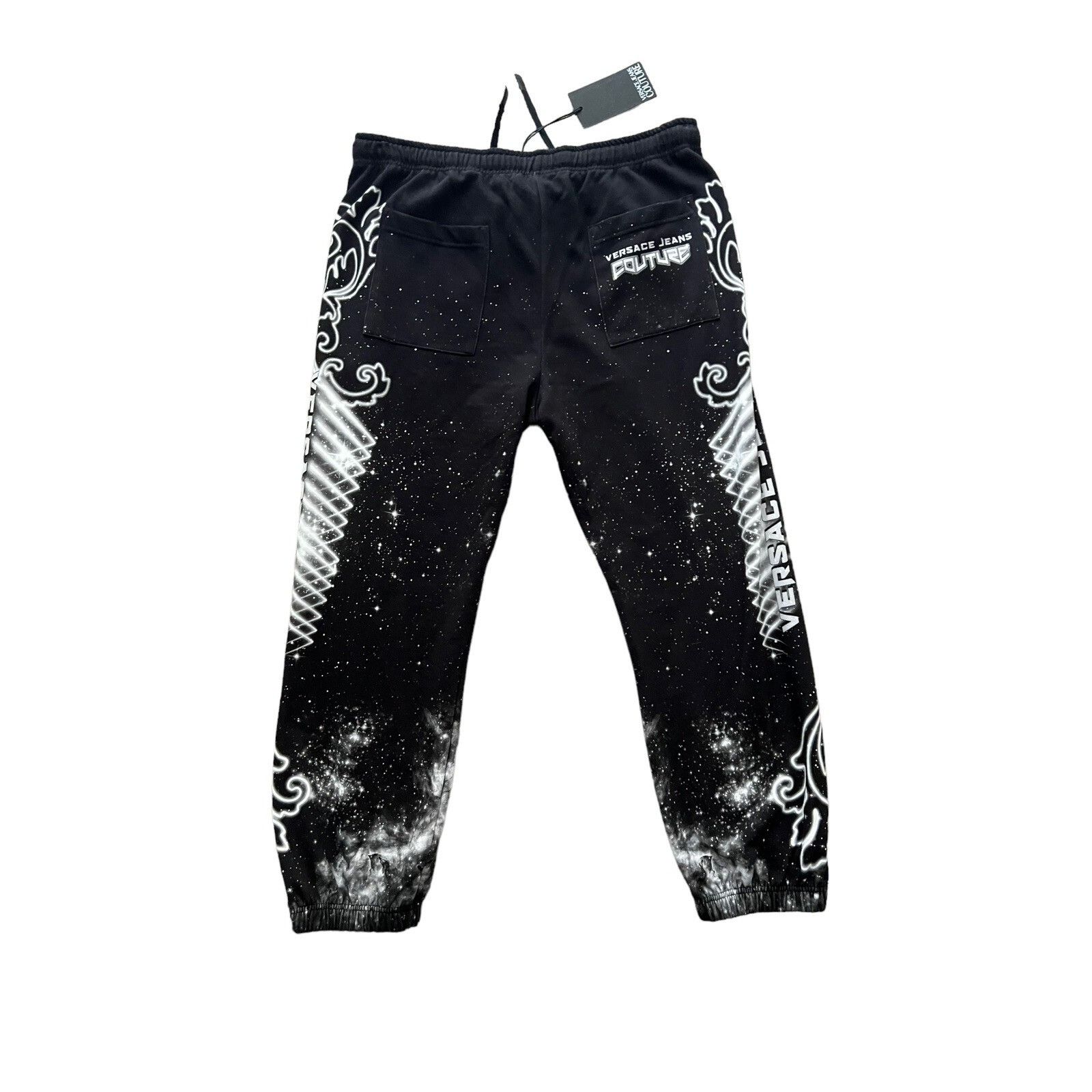 Versace Jeans Couture Versace Couture Mens Jeans Galaxy Sweatpants Black Size XL Size US 36 / EU 52 - 3 Thumbnail