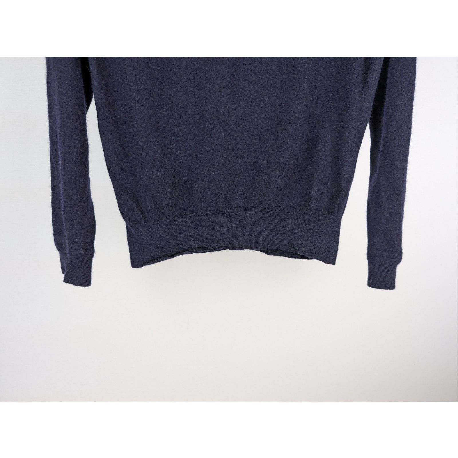 Tom Ford o1rshd1 CC20 Long Sleeve Polo Shirt in Navy Blue Size US L / EU 52-54 / 3 - 4 Thumbnail