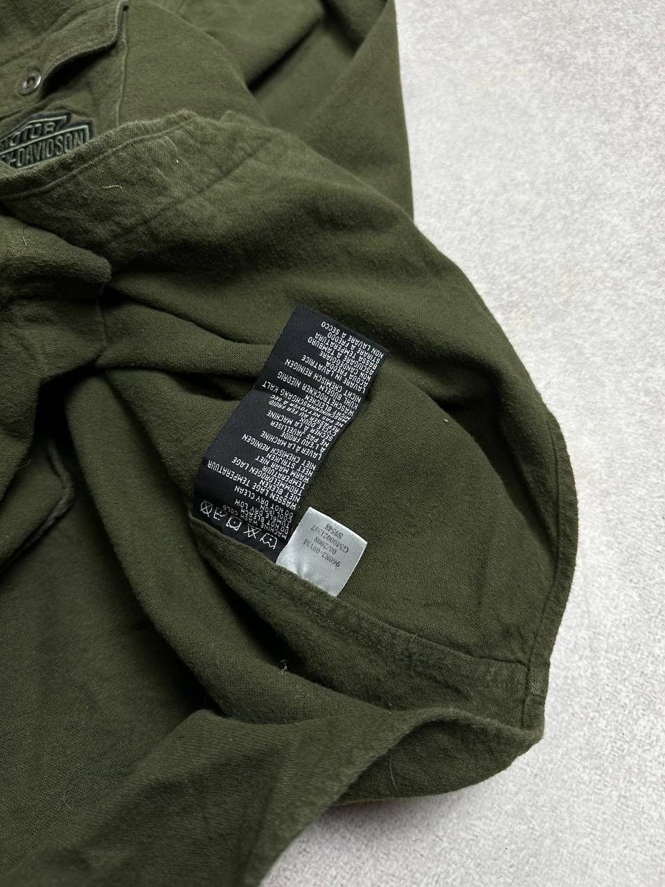 Harley Davidson Vintage Harley Davidson Overshirt Cotton Jacket Rare M Size US M / EU 48-50 / 2 - 9 Thumbnail