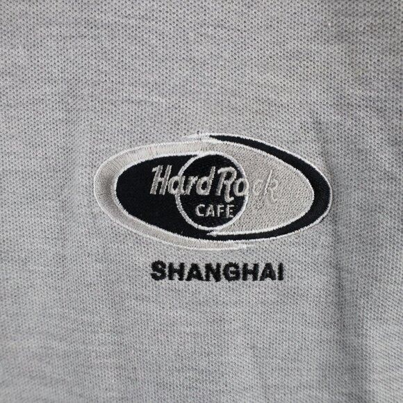 Hard Rock Cafe × Vintage Vintage 90s Hard Rock Cafe Shanghai China Polo Shirt Size US XL / EU 56 / 4 - 4 Thumbnail