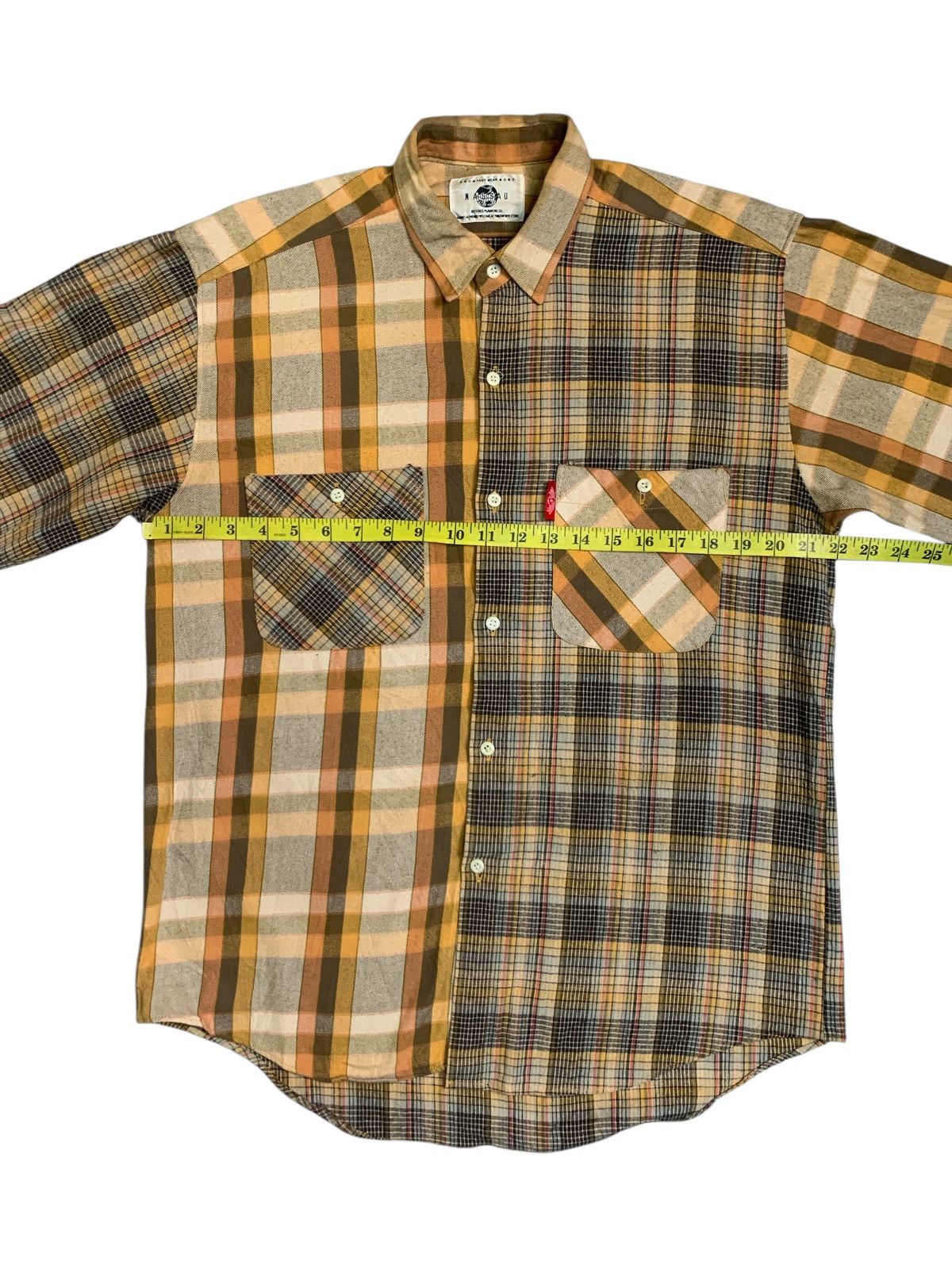 Japanese Brand Rare Design Nassau Double Pockets Button Ups Shirt Size US M / EU 48-50 / 2 - 8 Thumbnail