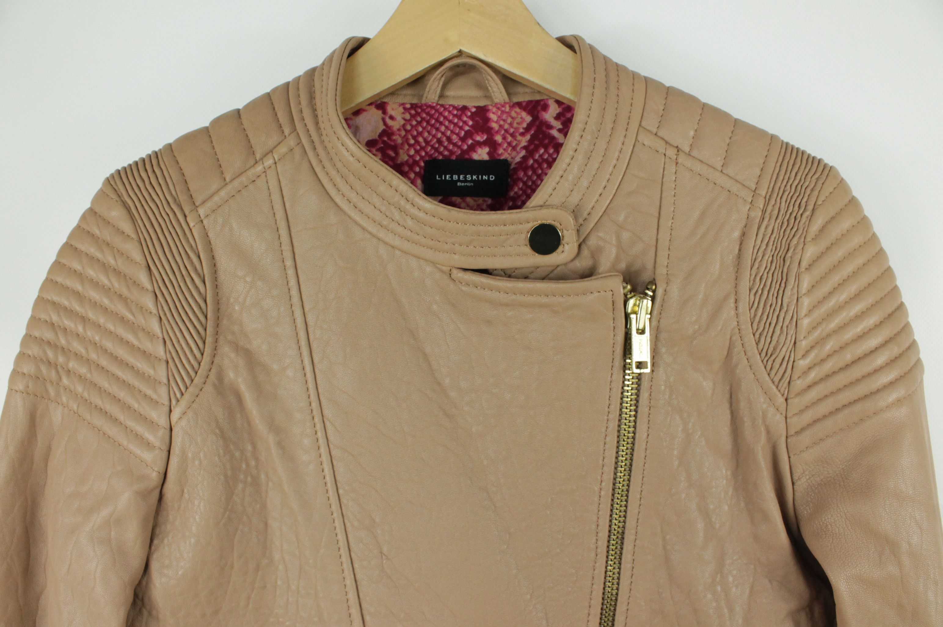 LIEBESKIND BERLIN Liebeskind Berlin Leather Biker Jacket Women's Size M / US 6-8 / IT 42-44 - 3 Thumbnail
