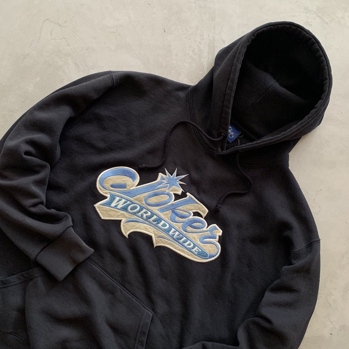 Japanese Brand Joker Brand USA Worldwide Embroidery Hoodie Size US XL / EU 56 / 4 - 2 Thumbnail