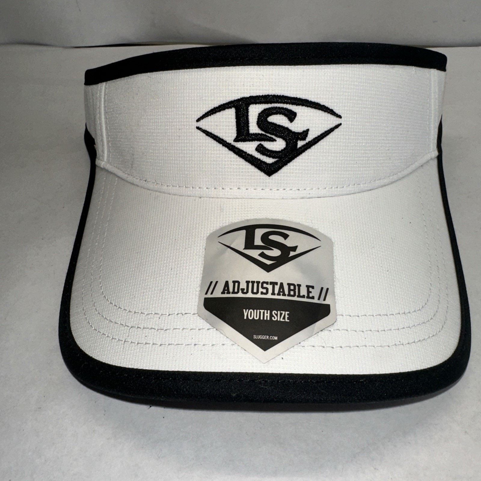 Louisville Slugger Louisville Slugger Baseball Softball Visor White/Black Size ONE SIZE - 1 Thumbnail