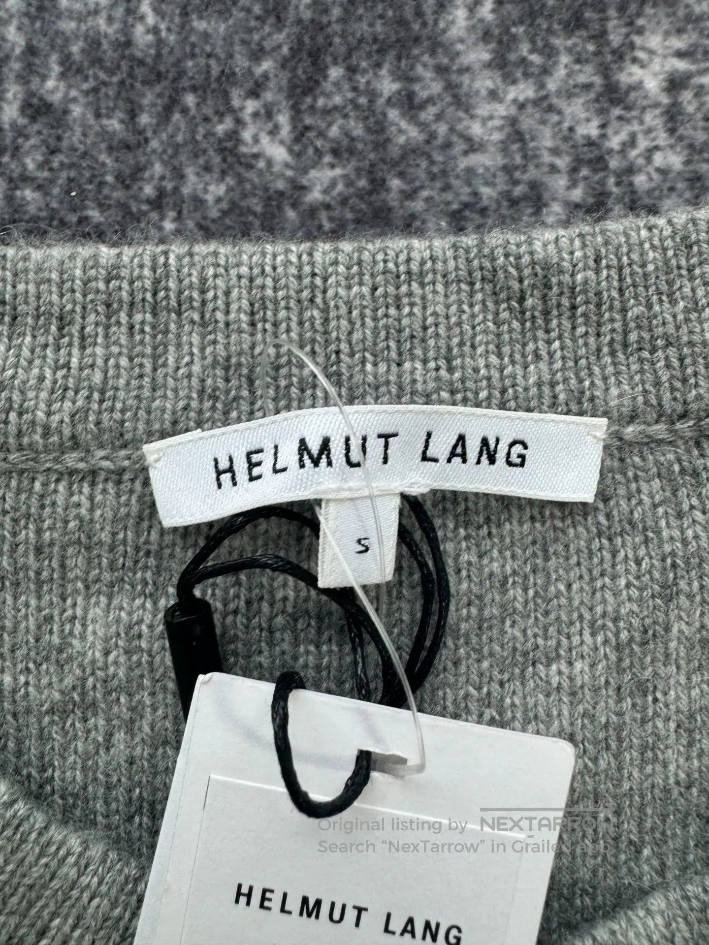 Helmut Lang HELMUT LANG Lace-Up Cashmere Sweater| Size S / US 4 / IT 40 - 3 Thumbnail
