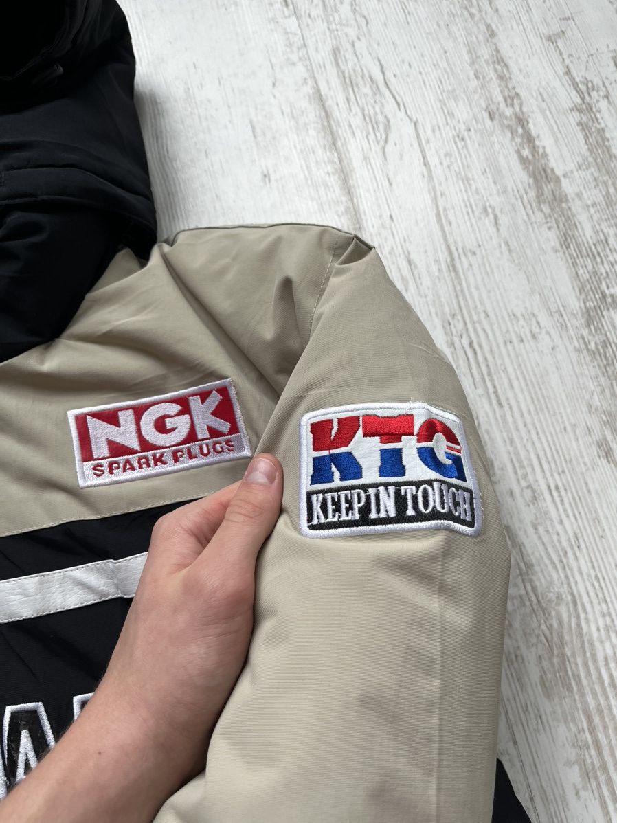 Yamaha Vintage Yamaha Racing Jacket MotoGP Style Beige Black 90s Size US XL / EU 56 / 4 - 6 Thumbnail