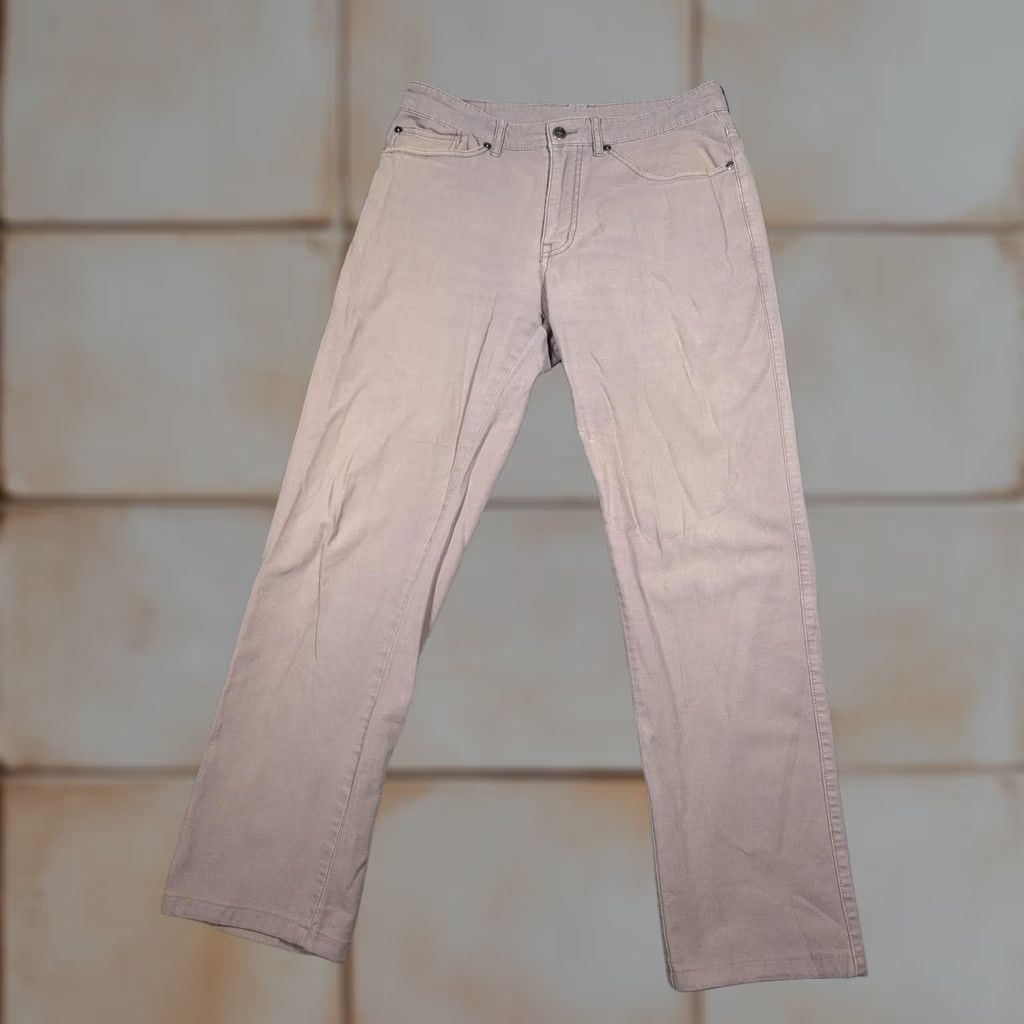 Peter Millar Peter Millar Pants Mens 31x29 Gray Straight Leg Stretch Cotton Casual Chino Size US 31 - 1 Thumbnail