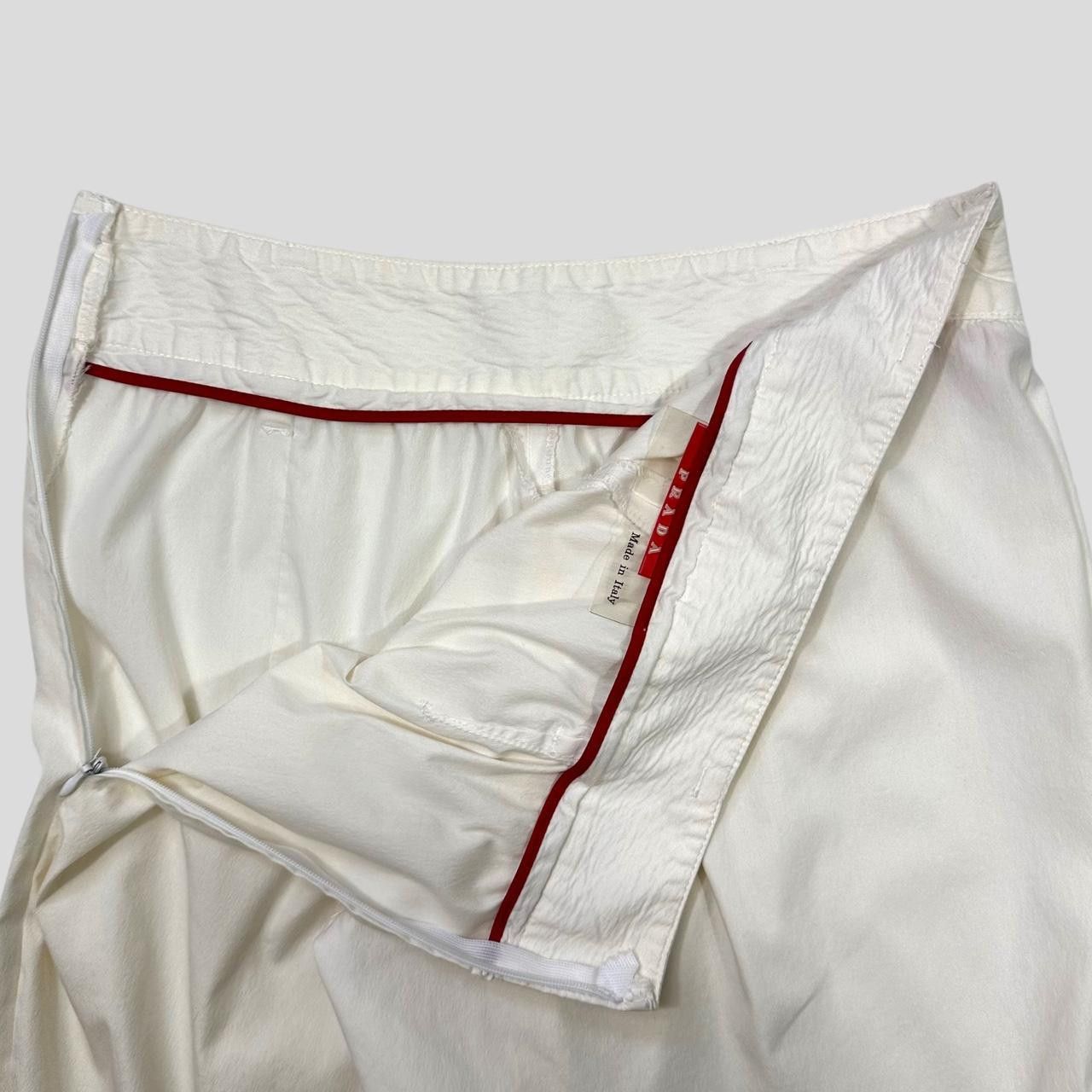 Prada Prada Sport 00’s Linen Ponte Trousers - UK6-8 Size 27" / US 4 / IT 40 - 5 Thumbnail