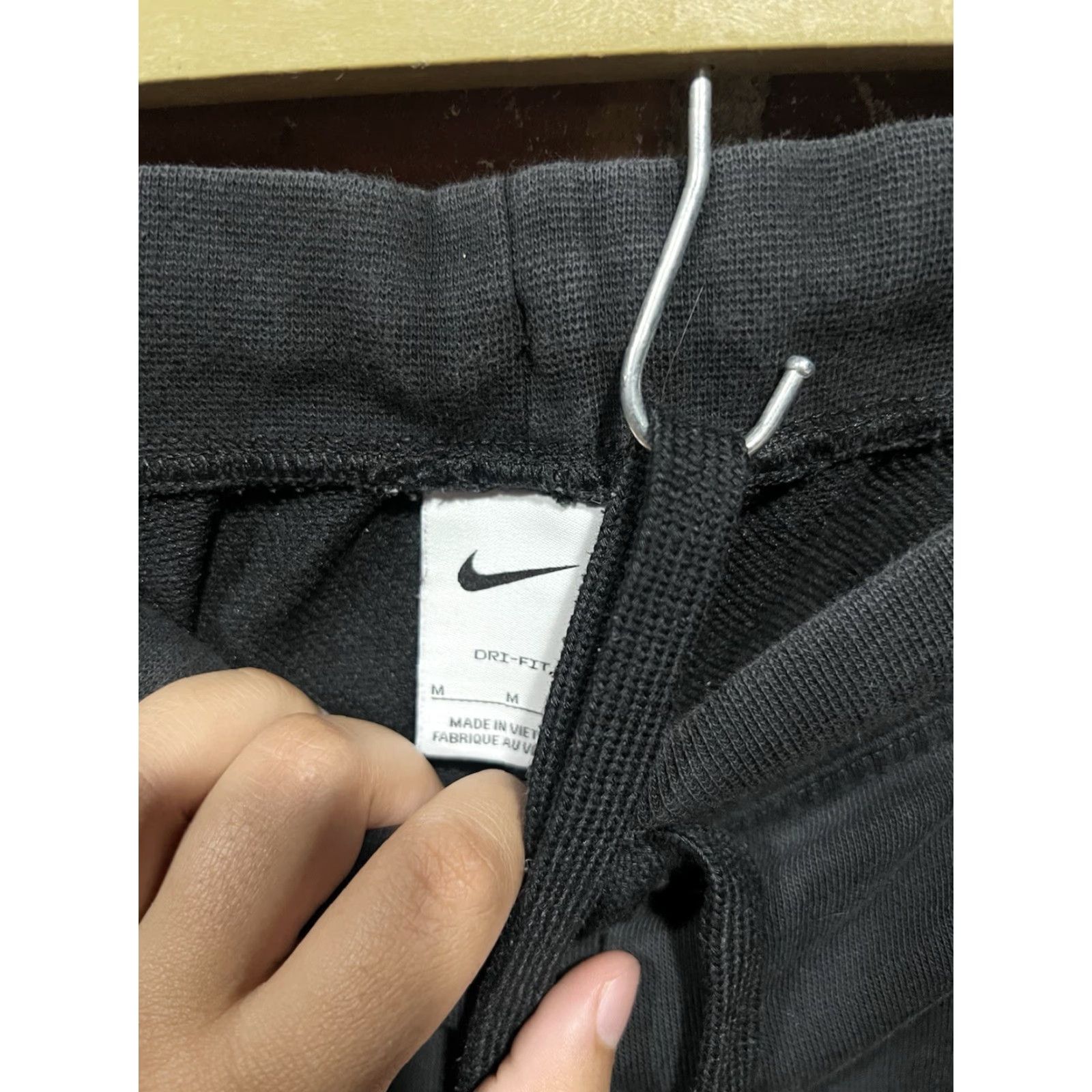 Nike Nike Dri-FIT Women's Get Fit CU5495-010 Drawstring Jersey Joggers Black M Size M / US 6-8 / IT 42-44 - 2 Thumbnail