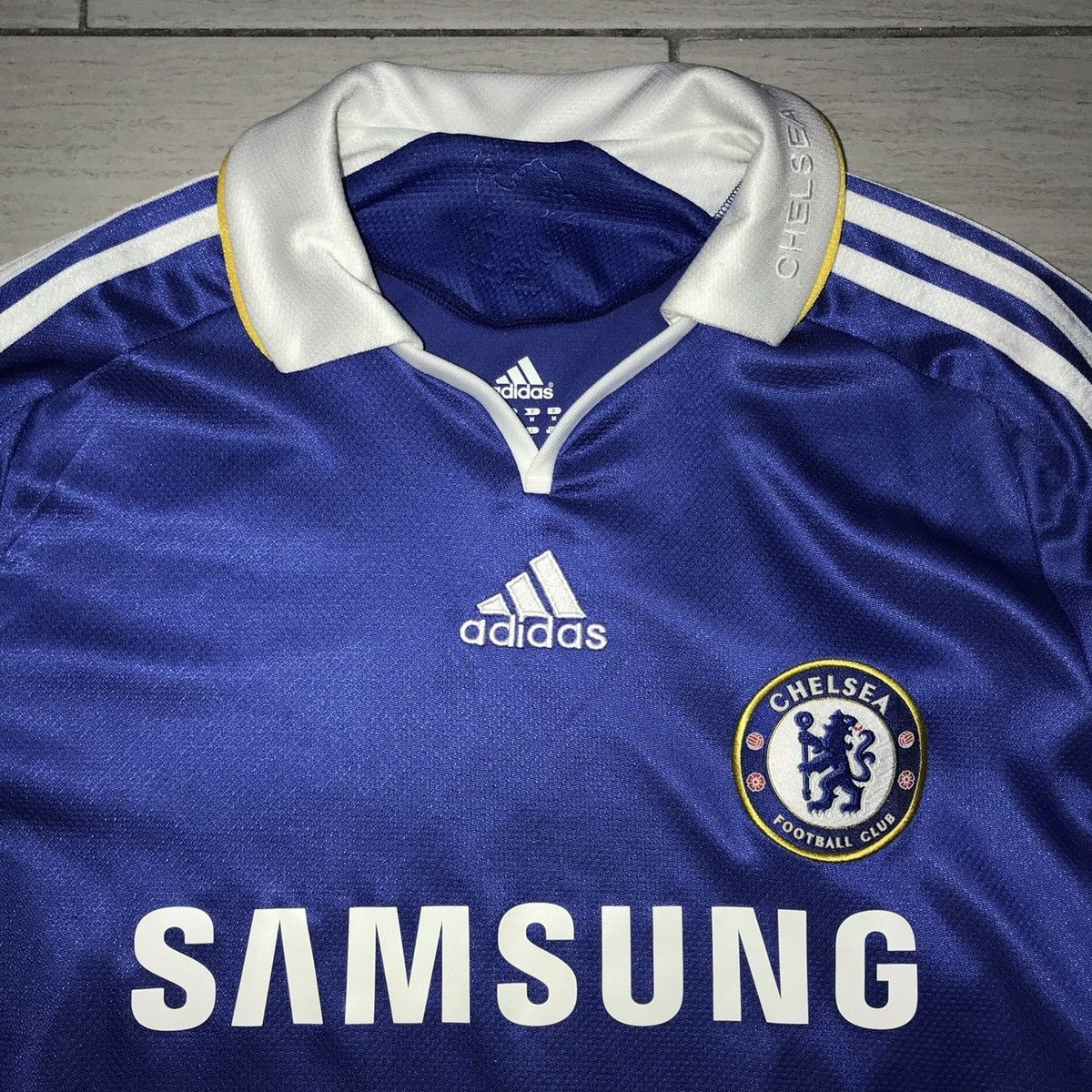 Adidas × Chelsea Soccer Chelsea Fc Adidas Collared Jersey Size US M / EU 48-50 / 2 - 4 Thumbnail
