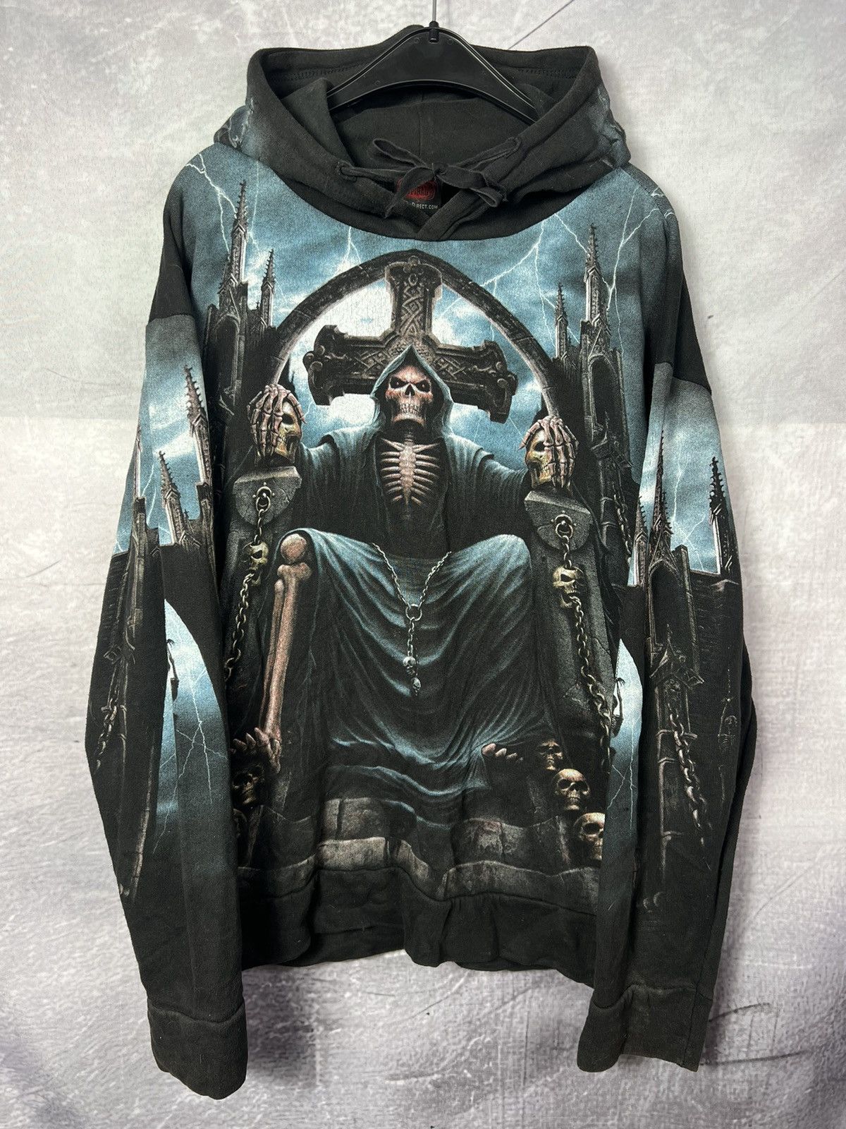 トップス porter robinson velvet Patch tree hoodie Porter Robinson velvet patch tree hoodie