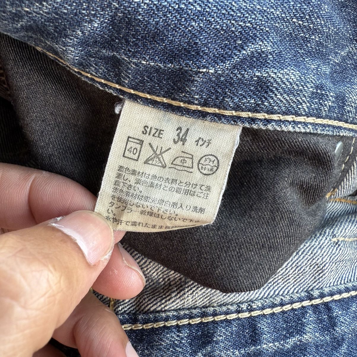 Levi's Vintage Clothing VINTAGE LEVI’S 502 FADED RIPPEP JEAN DENIM PANTS Size US 36 / EU 52 - 14 Thumbnail