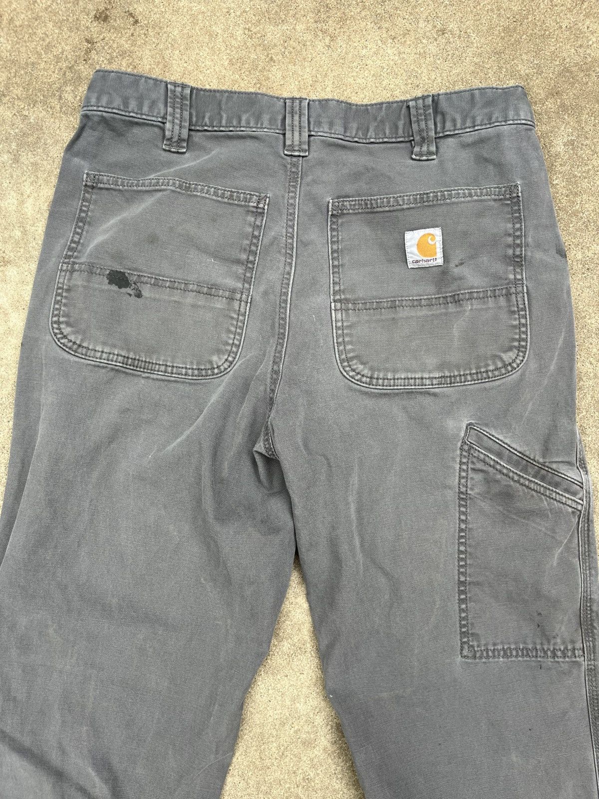 Carhartt Gray Carhartt Workwear Cargo Pants Size US 32 / EU 48 - 6 Thumbnail