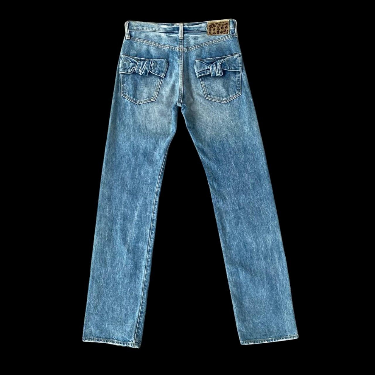 Blue Blue Japan × Japanese Brand JAPANESE BRAND MUVEIL SELVEDGED VINTAGE LIGHTWASH BUTTON FLY Size US 28 / EU 44 - 7 Thumbnail
