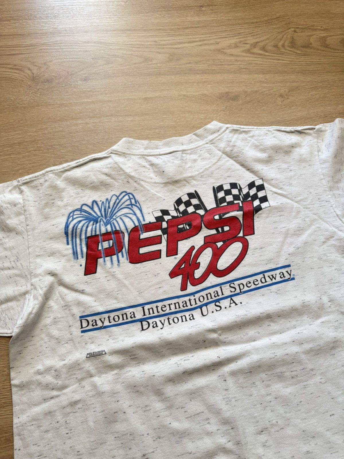 Vintage Vintage 90’s Oneita y2k Racing Pepsi 400 Grand Prix T-Shirt Size US L / EU 52-54 / 3 - 5 Thumbnail