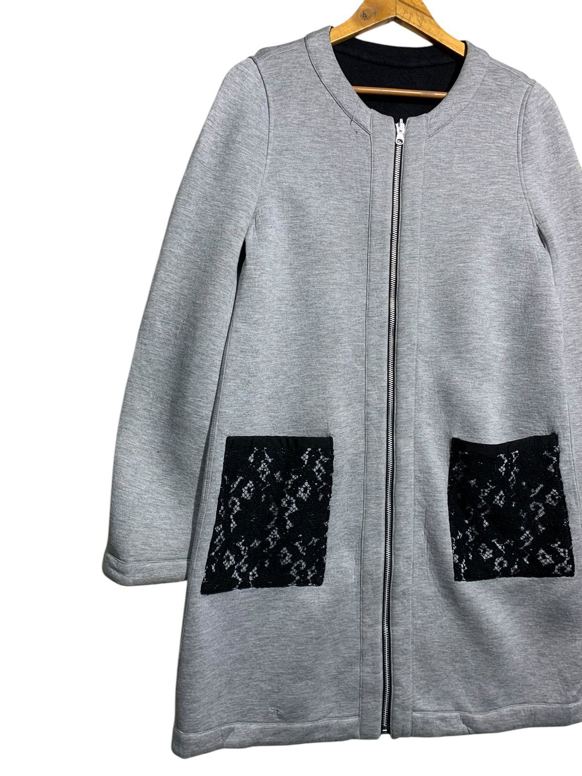 Japanese Brand 🔥PERFE JAPAN REVERSIBLE ZIPPER DRESS Size M / US 6-8 / IT 42-44 - 2 Thumbnail