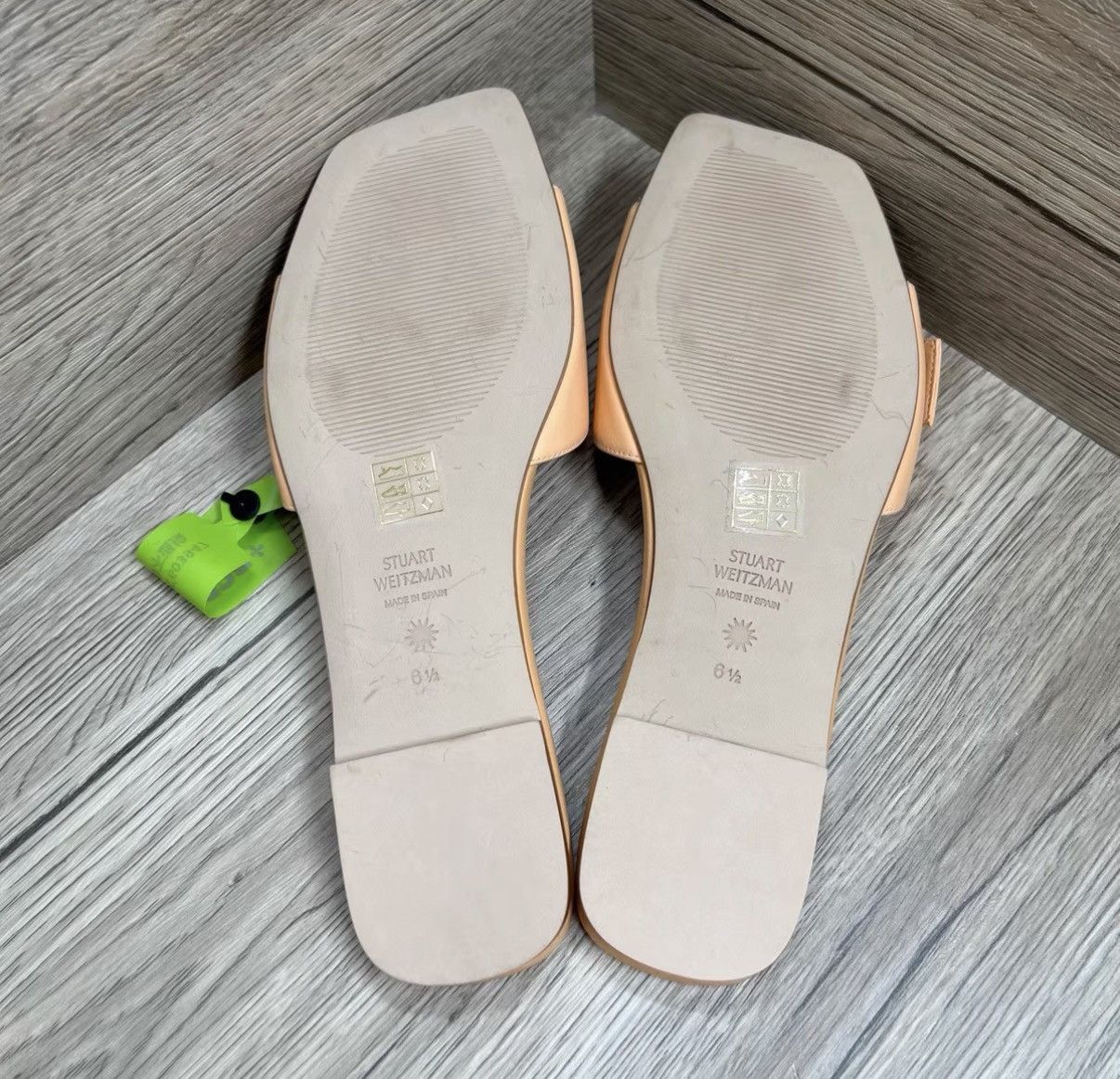 Stuart Weitzman Stuart Weitzman Crystal Slide Sandals J41 Size US 7 / IT 37 - 6 Thumbnail