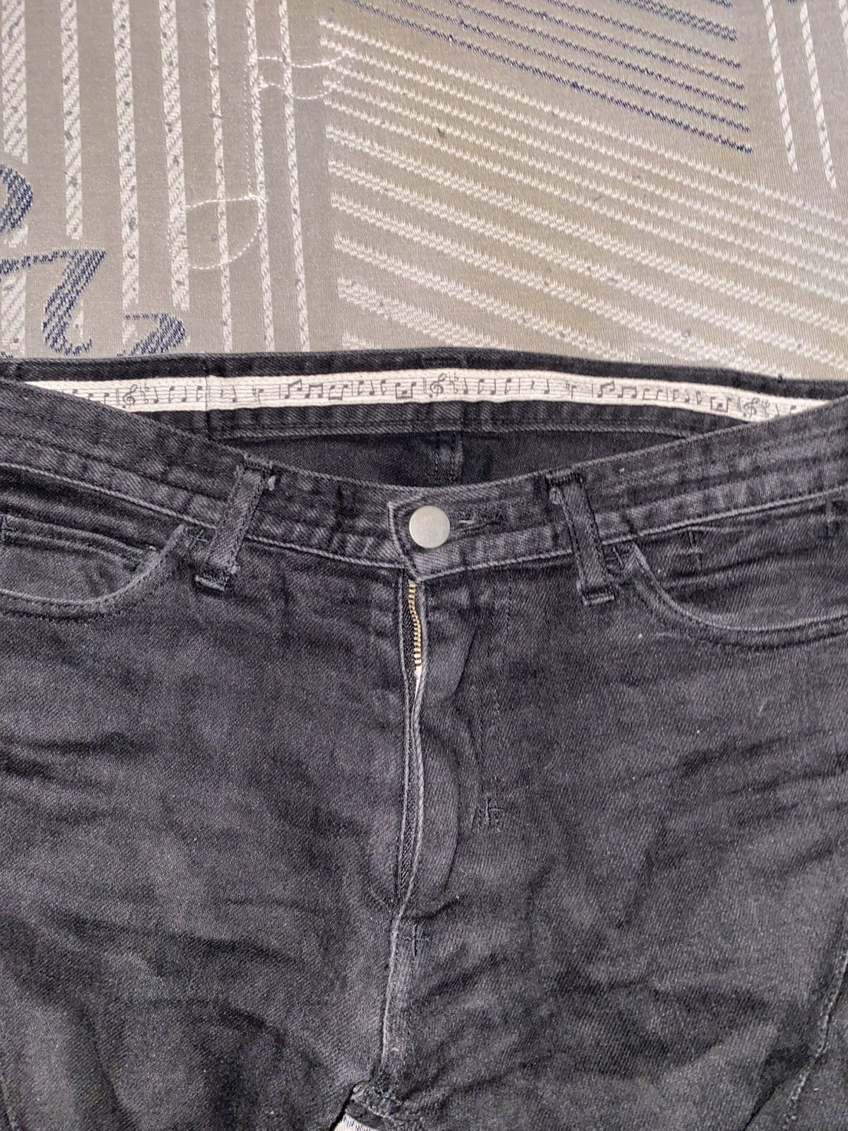 Number (N)ine Black number (n)jne denim super skinny fit Size US 30 / EU 46 - 2 Thumbnail