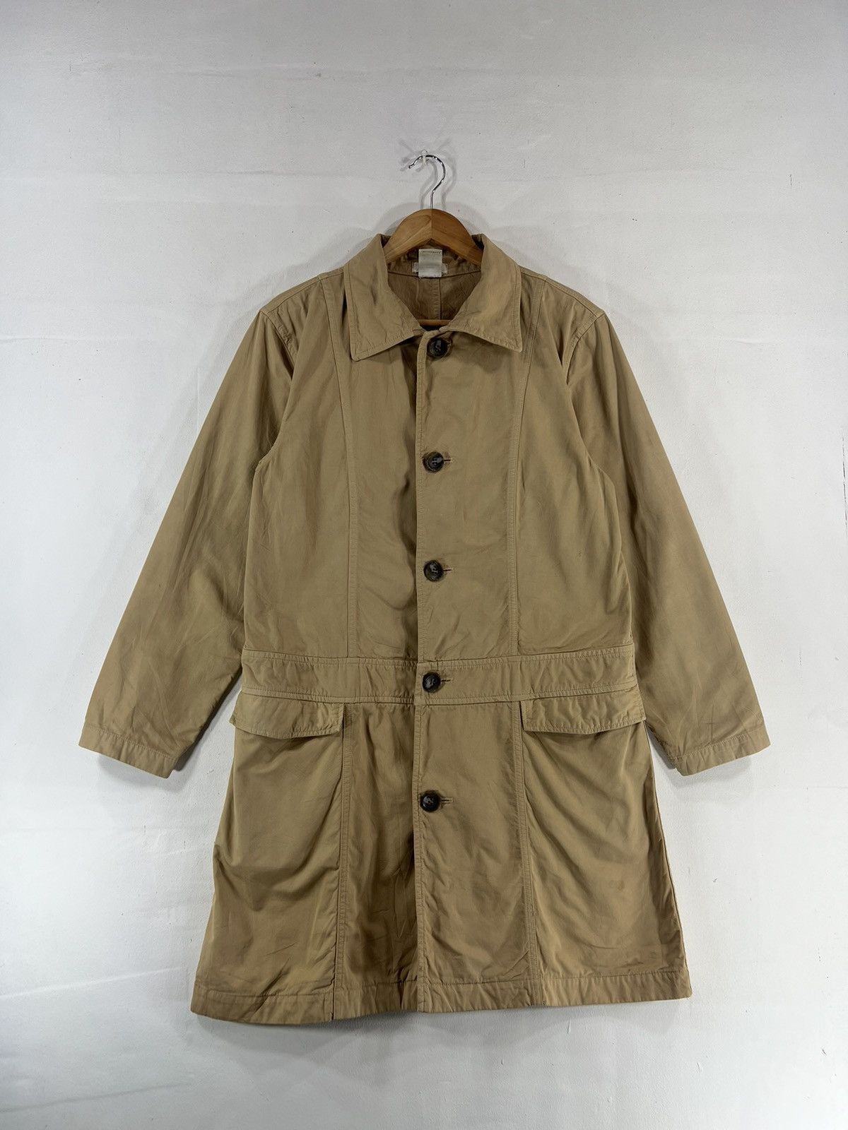 Issey Miyake × Japanese Brand × Vintage Vintage Plantation Issey Miyake Long Jacket Size US M / EU 48-50 / 2 - 1 Thumbnail