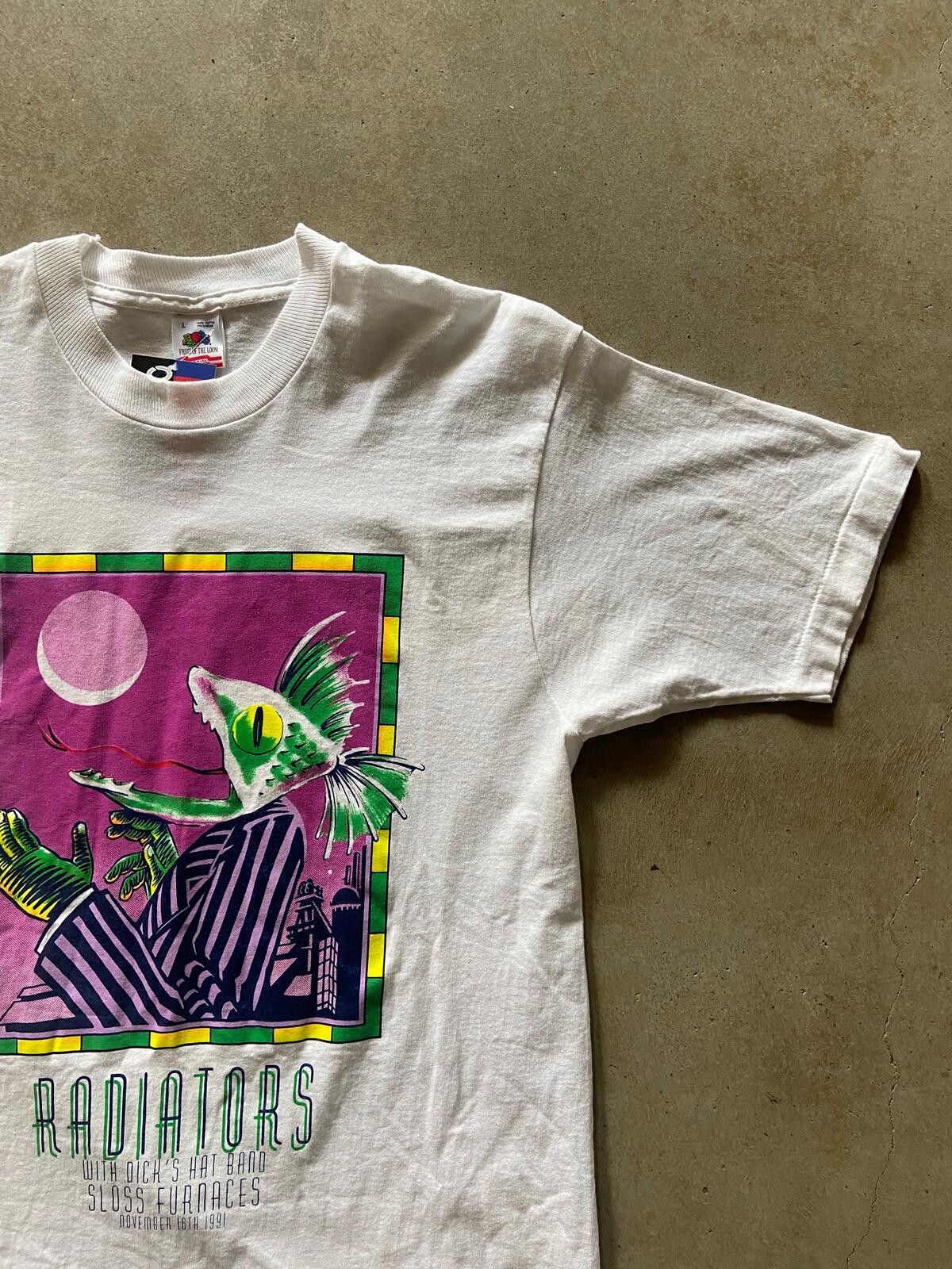 Fruit Of The Loom VTG Radiators 1991 Tee Sz M Size US M / EU 48-50 / 2 - 2 Thumbnail