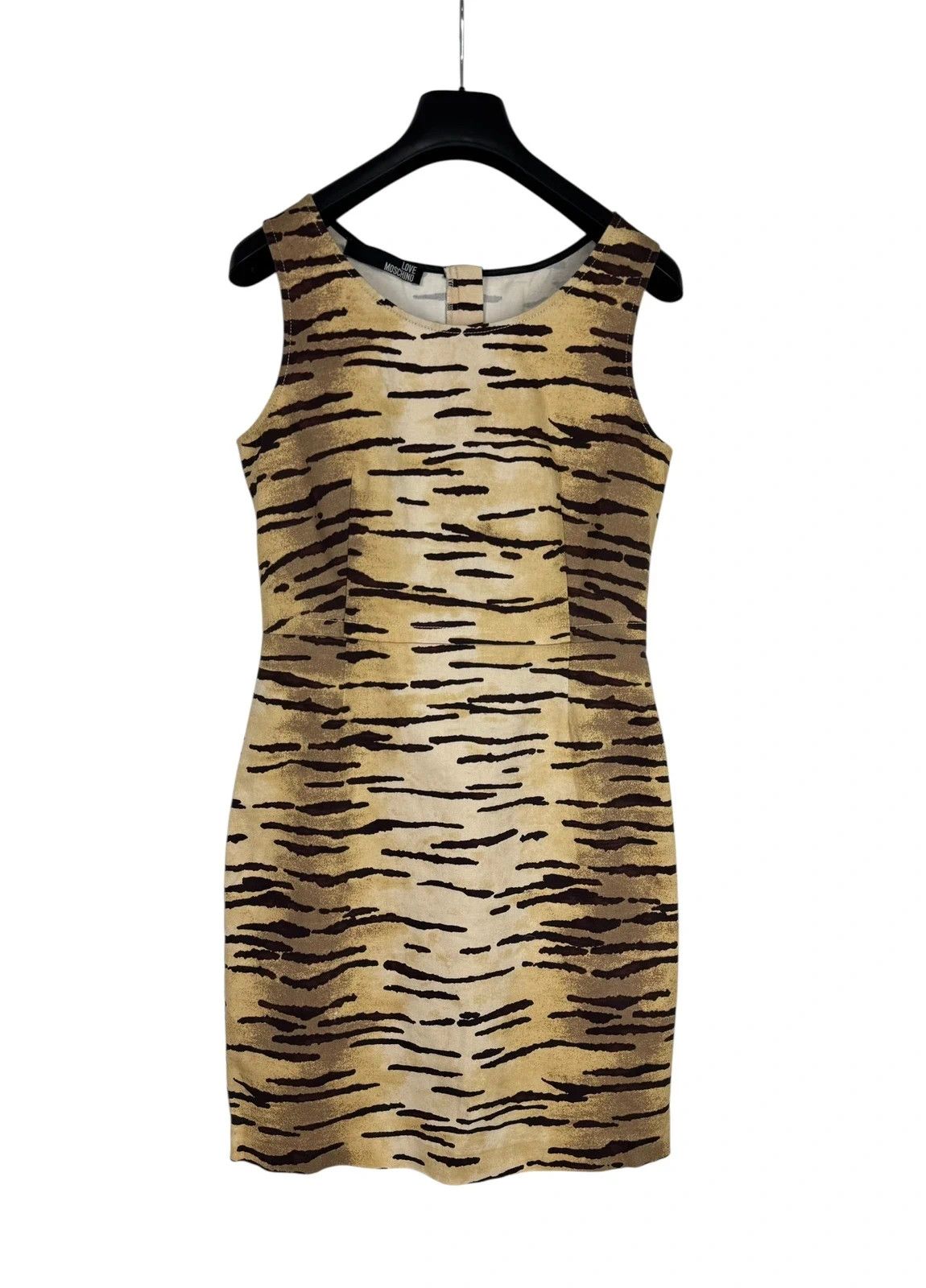 Love Moschino Love Moschino Animal Print Tank Dress Cotton Size S / US 4 / IT 40 - 10 Thumbnail