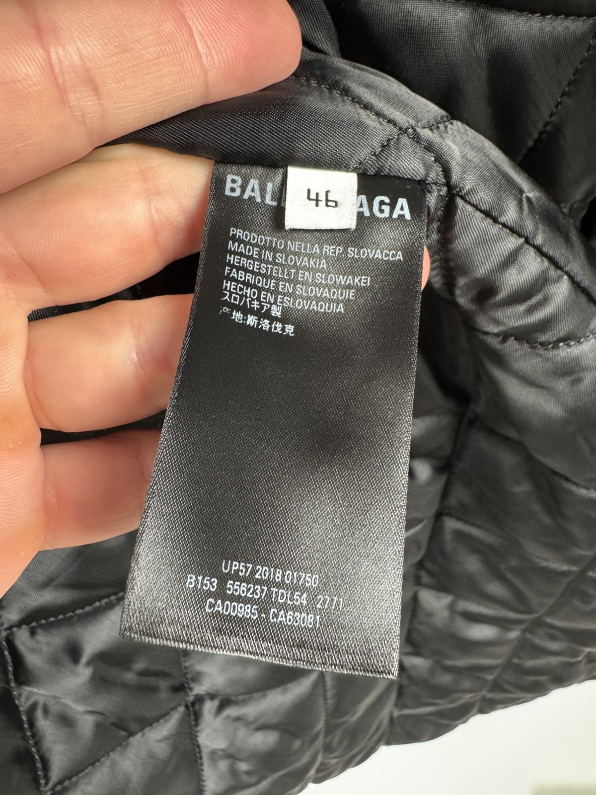 Balenciaga Balenciaga Rainbow Logo Padded Bottom OverShirt/Jacket Size US S / EU 44-46 / 1 - 11 Thumbnail