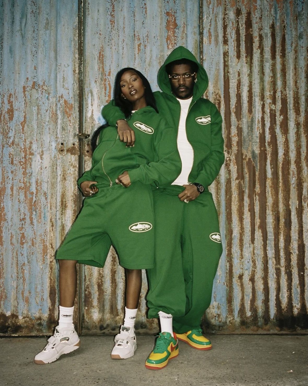 Corteiz Corteiz Alcatraz Puff Open Hem Sweatpants Green Size US 36 / EU 52 - 5 Thumbnail