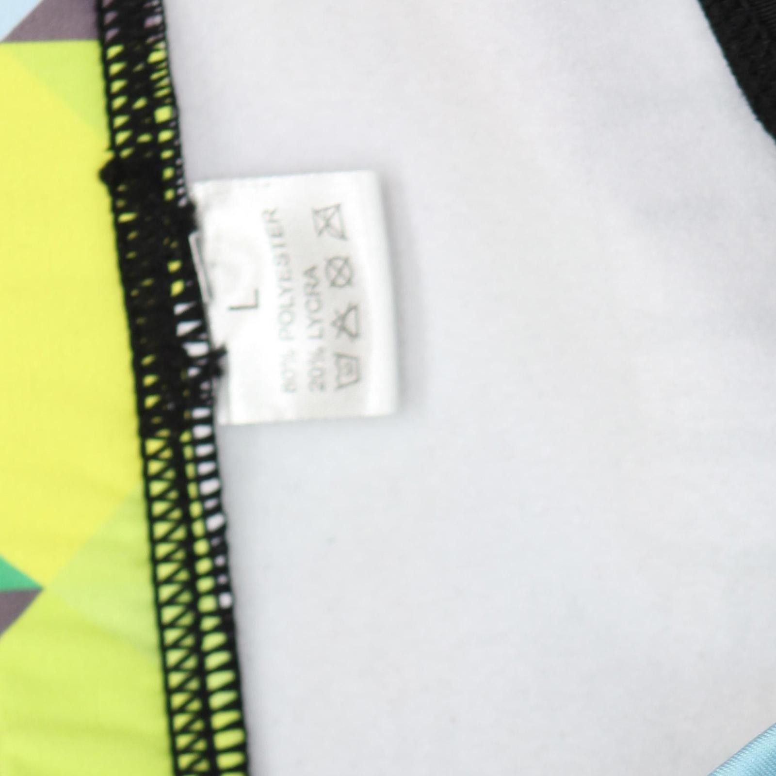 Other Aogda Fleece Lined Cycling Pants W/ Leg Zip Black Multi L Size 36" / US 14 / IT 50 - 5 Thumbnail