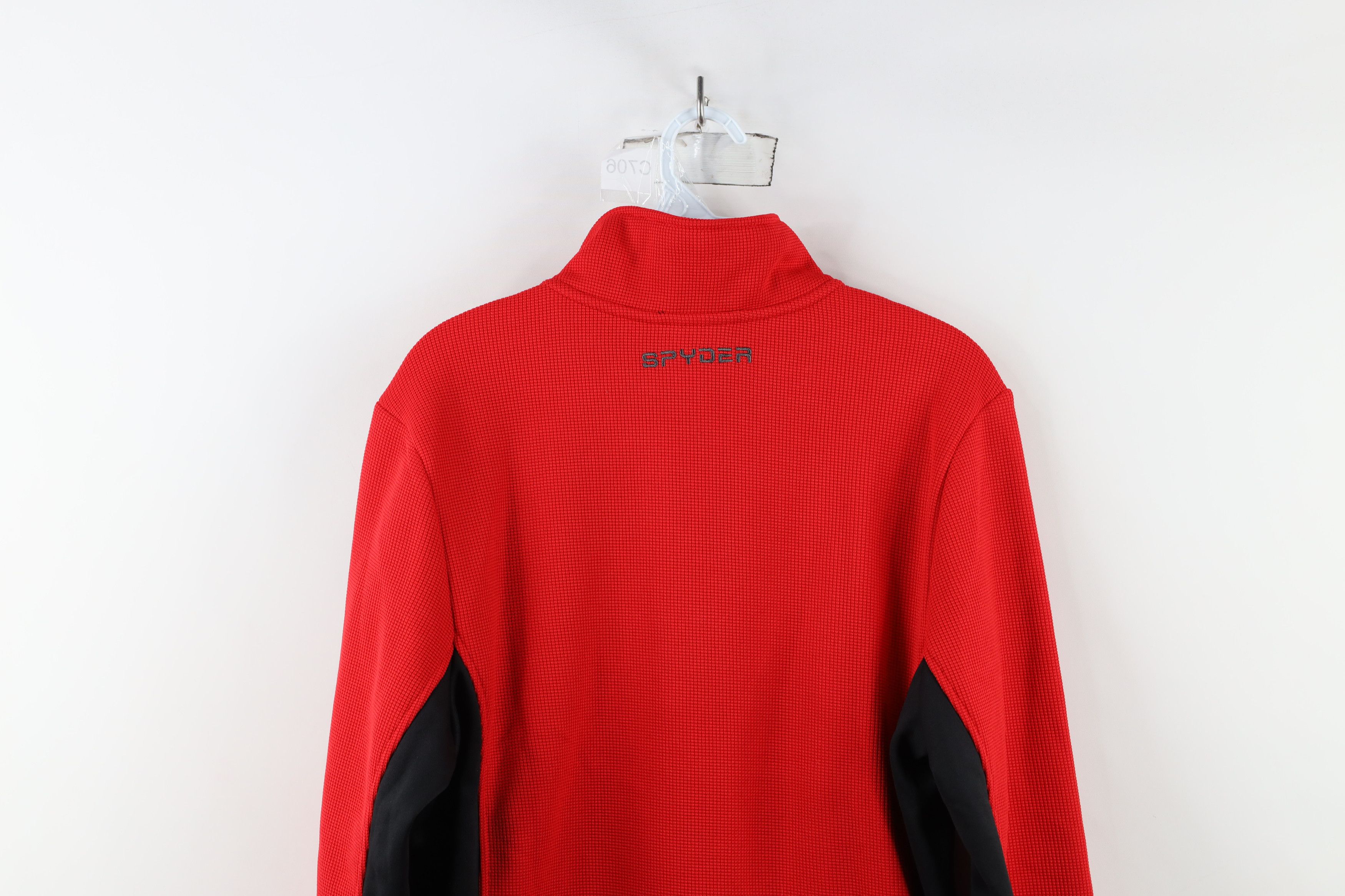 Spyder × Vintage New Spyder Thermal Knit Half Zip Pullover Sweater Jacket Size US S / EU 44-46 / 1 - 13 Thumbnail