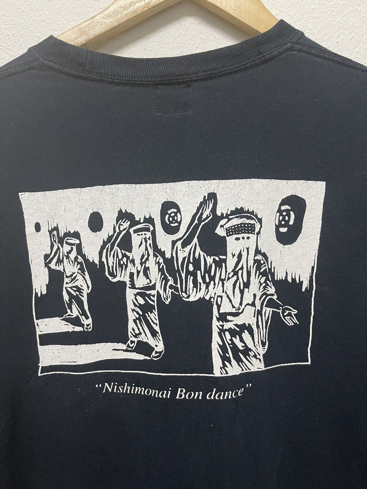 Japanese Brand × Sasquatchfabrix × Vintage 2000s SASQUATCHFABRIX MOLOCH NAE NAE RITUAL DANCE TSHIRT Size US M / EU 48-50 / 2 - 8 Thumbnail