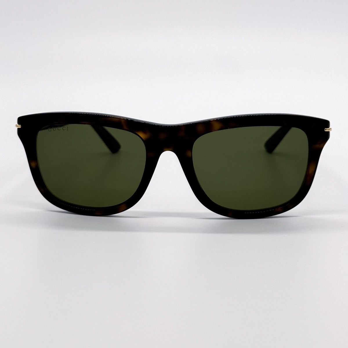 Gucci NEW GUCCI GG1444S 002 SQUARE HAVANA GREEN MEN SUNGLASSES Size ONE SIZE - 3 Thumbnail