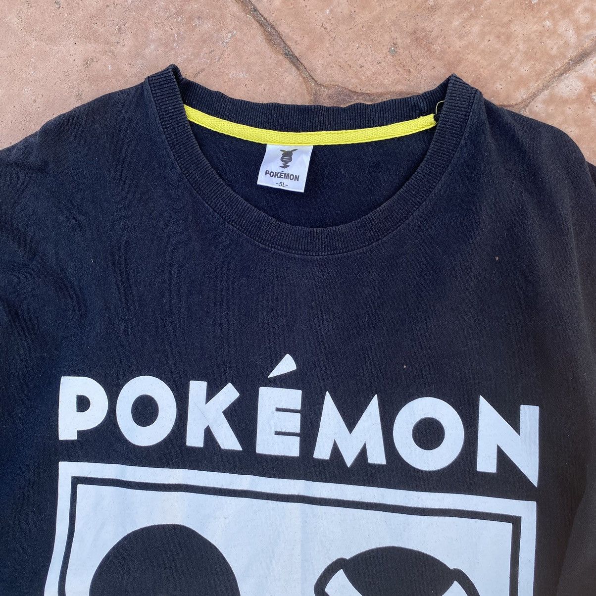 Nintendo Thrashed Faded Pokemon Nintendo Games ERD GRUNGE TEE Size US XL / EU 56 / 4 - 4 Thumbnail