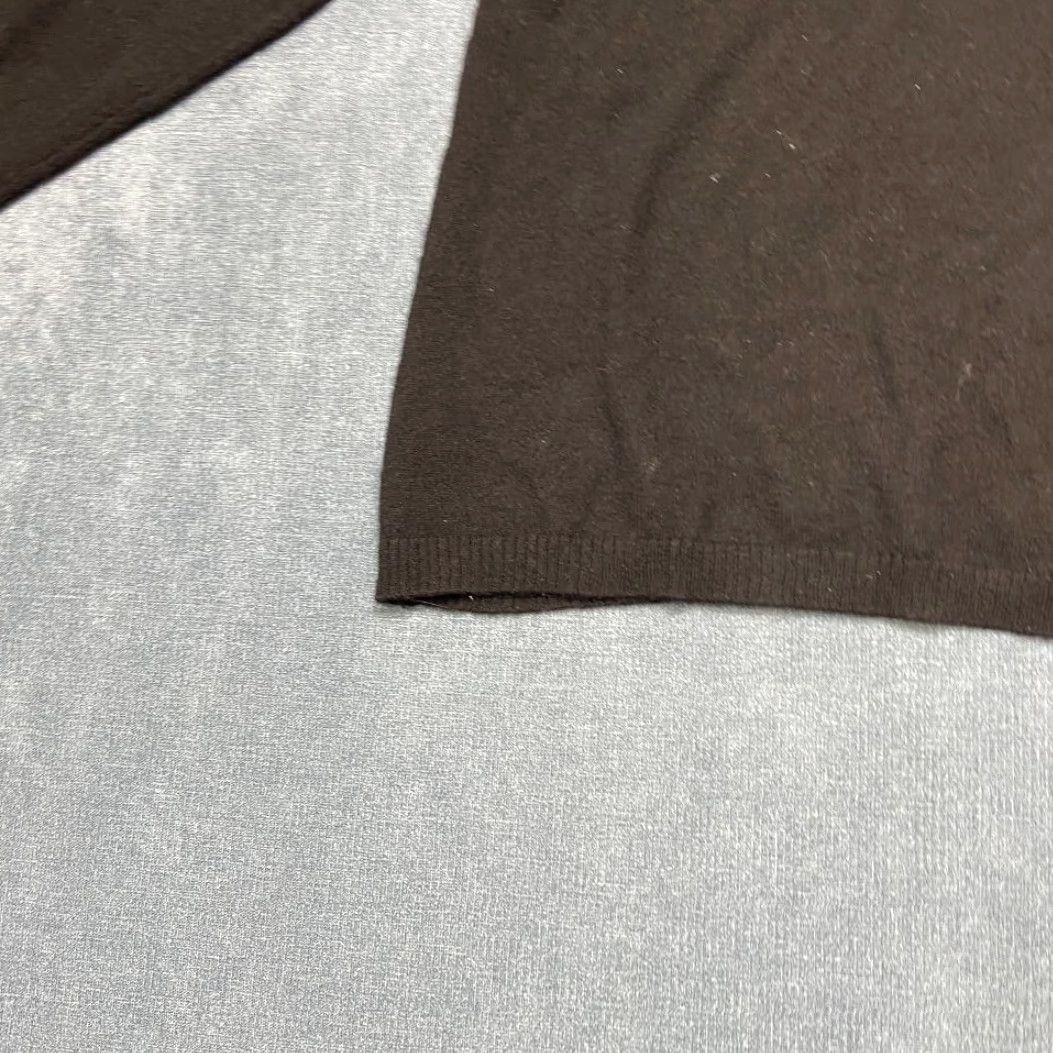 Vintage Caslon Sweater Womens 2X Black Cashmere V-Neck Casual Travel Winter Knit Pullover Long Sleeve Solid Size XXL / US 16-18 / IT 52-54 - 2 Thumbnail