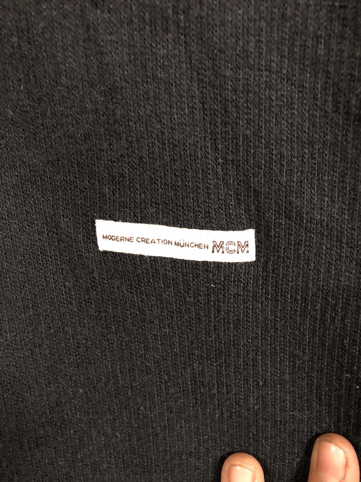 Vintage Y2K Moderne Creation Munchen MCM Half Zipper