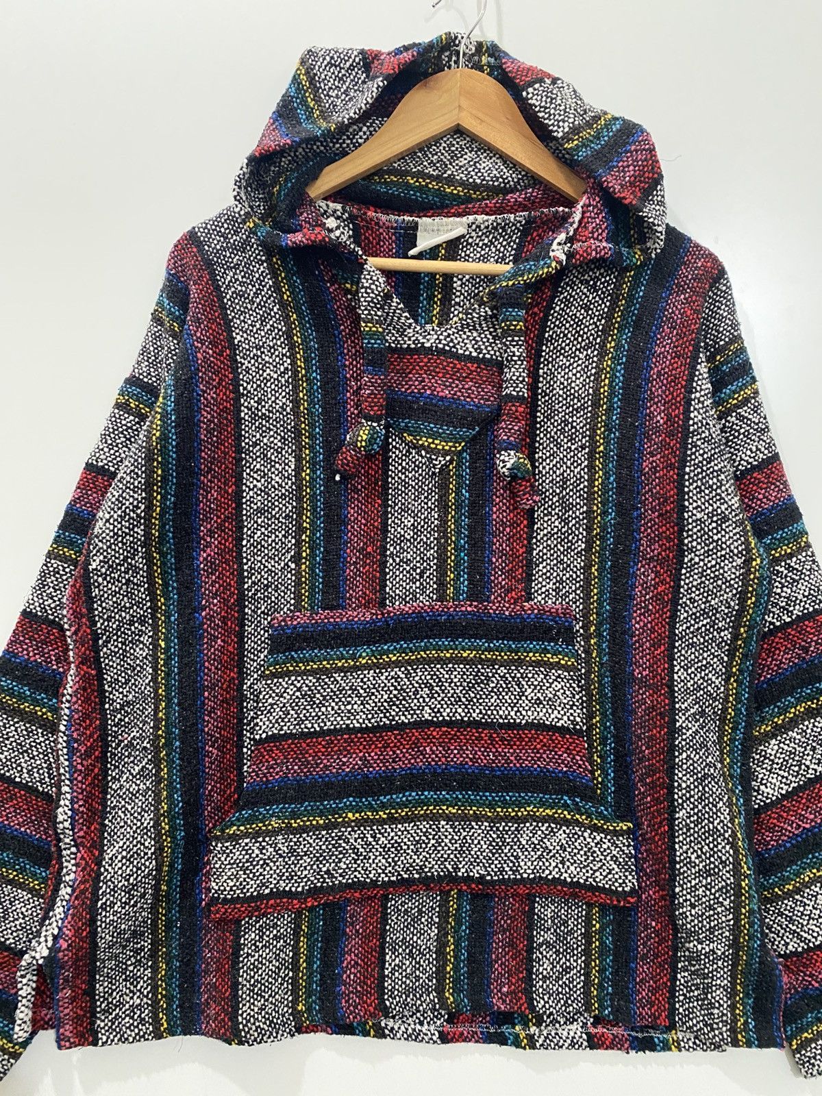 Vintage Baja Joe Mexican Hoodie Size US XL / EU 56 / 4 - 4 Thumbnail
