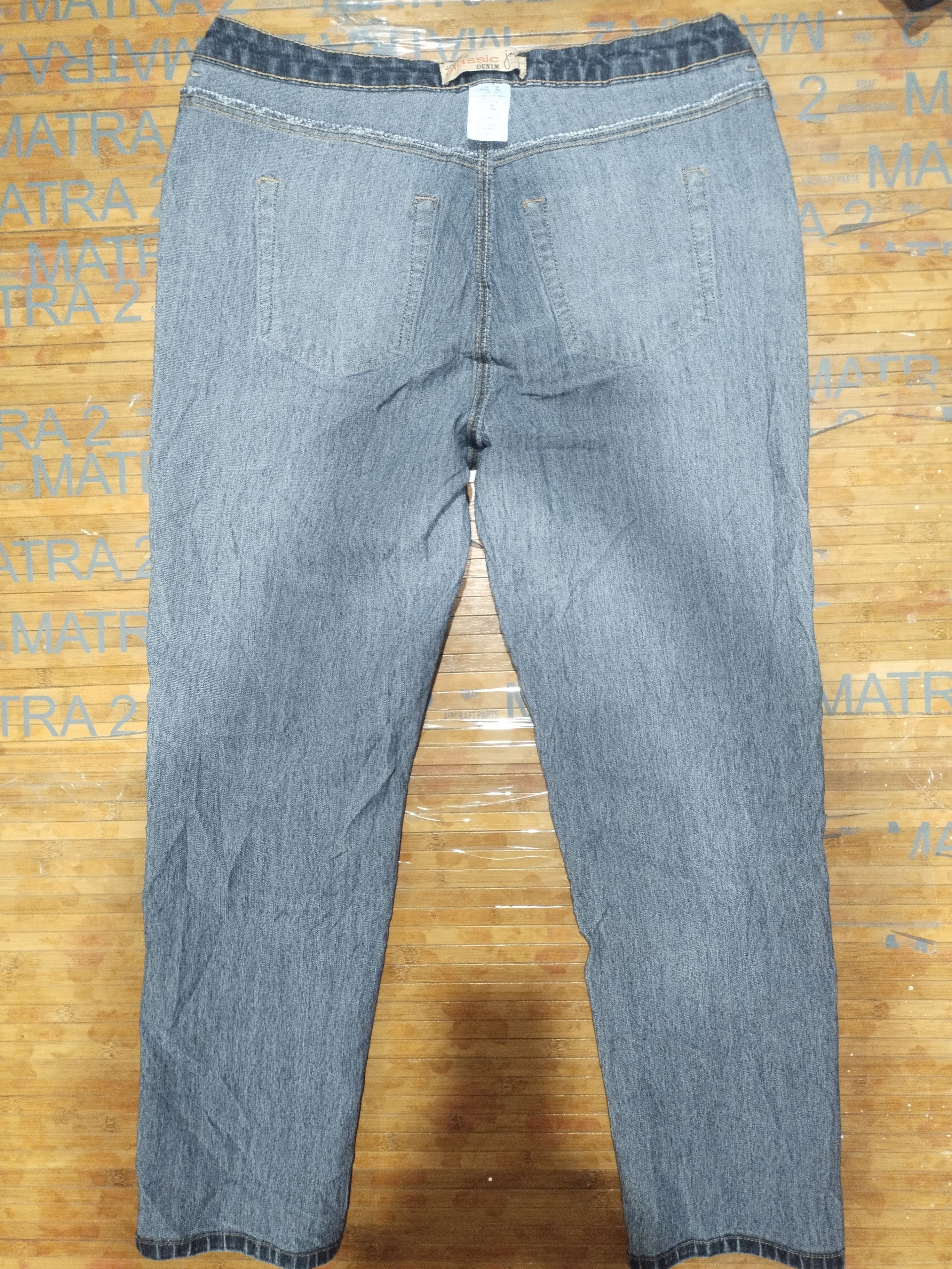 Vintage Just My Size "JMS" Jeans Women Stretchable Sz 18W Size 34" / US 12 / IT 48 - 13 Thumbnail