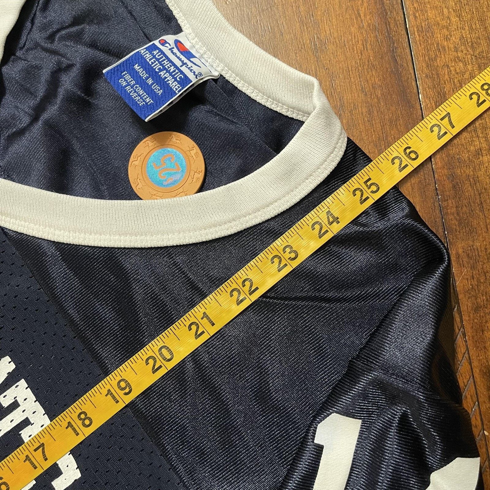Champion Vtg Penn State Jersey Youth M NCAA Football Champion 14 90s Size US M / EU 48-50 / 2 - 8 Thumbnail