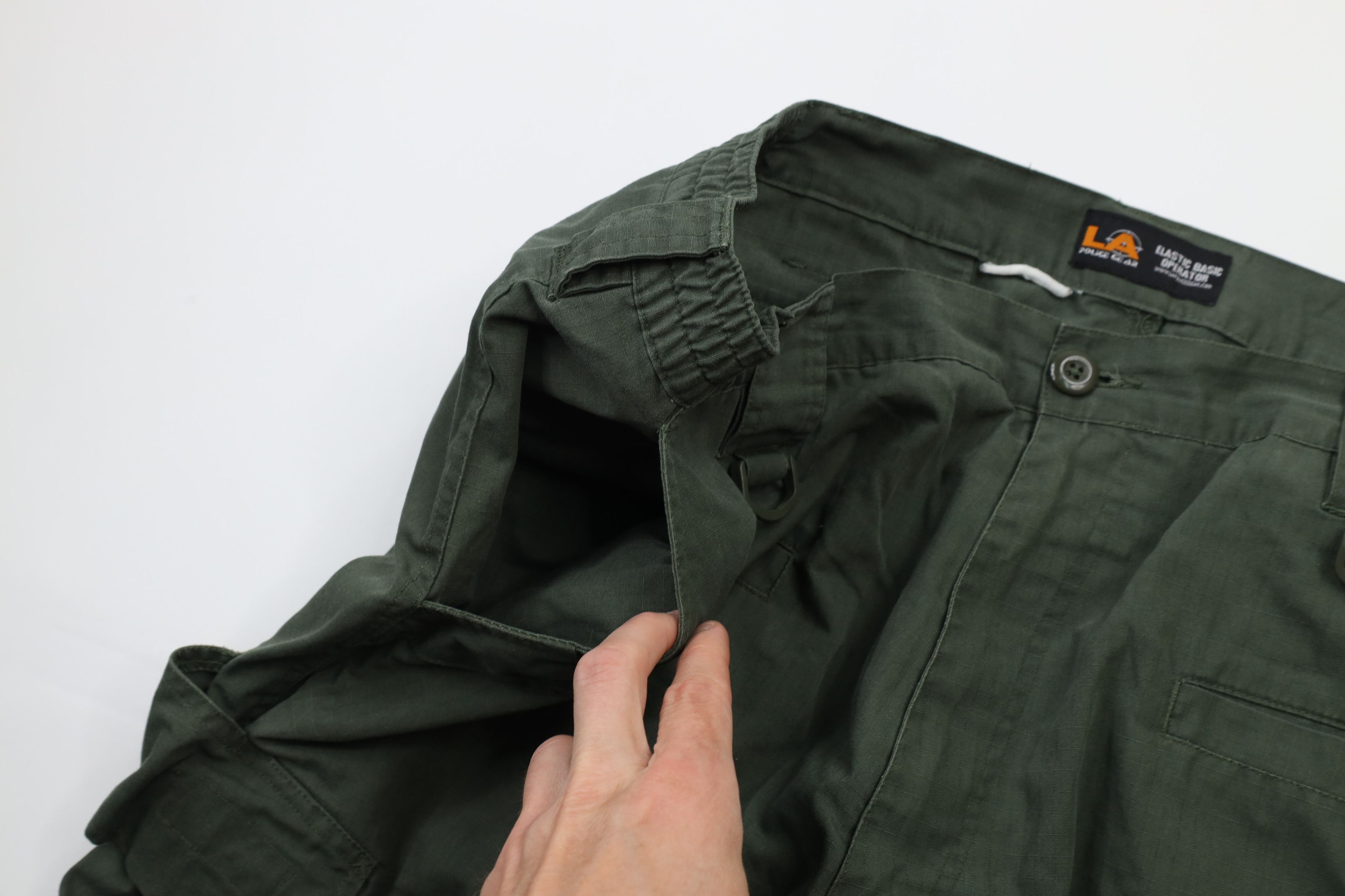 Vintage Vintage Streetwear Double Knee Wide Leg Cargo Pants Green Size US 40 / EU 56 - 5 Thumbnail