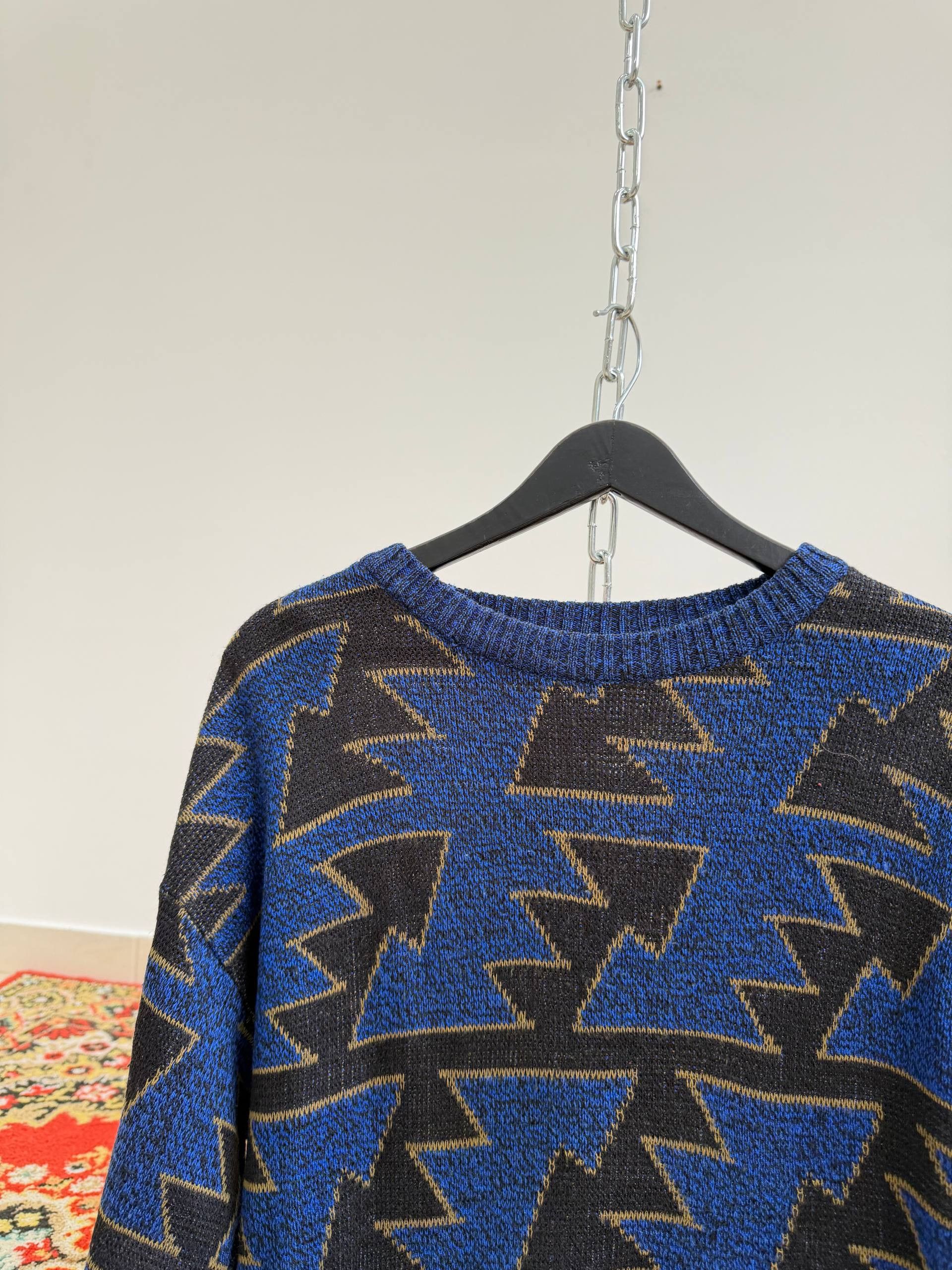 Hysteric Glamour VINTAGE BOXY ARCHIVE EAGLE BLACK SWEATER CREWNECK Size US M / EU 48-50 / 2 - 4 Thumbnail