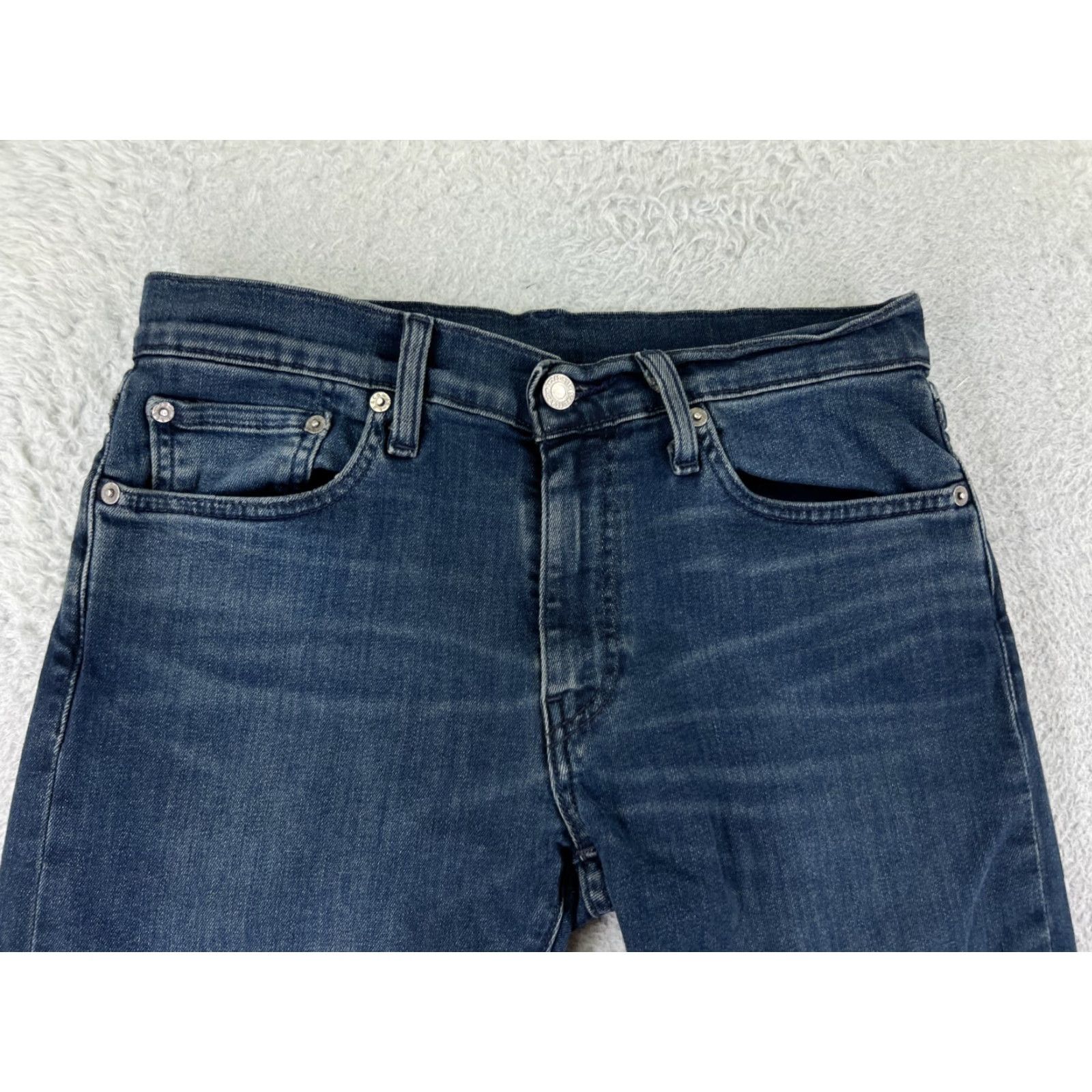 Levi's Levis Jeans Adult 29 Blue Denim Slim Taper Big E 512 Cotton Blend 29x31 Size US 29 - 7 Thumbnail