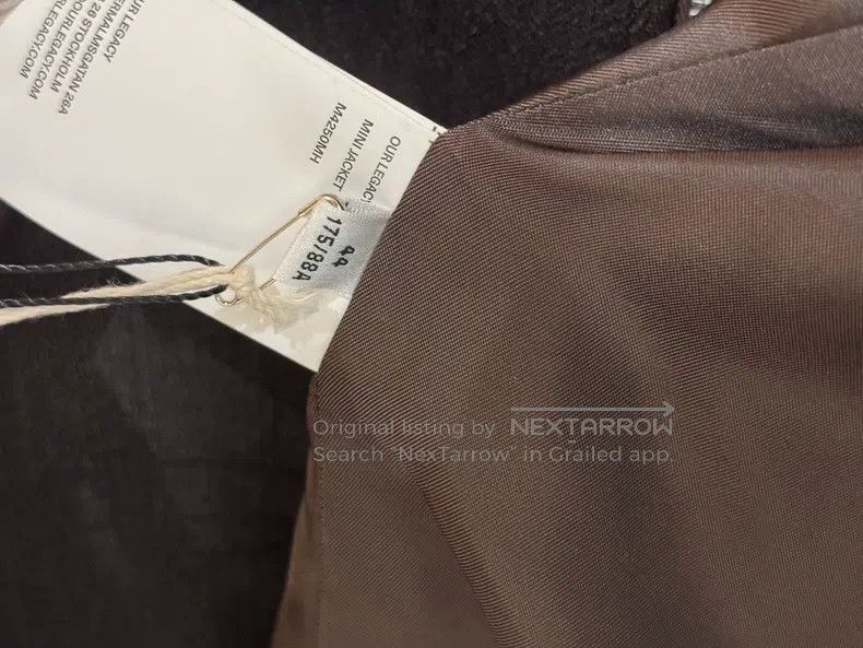 Our Legacy Our Legacy Zippered collar short coat Size US S / EU 44-46 / 1 - 4 Thumbnail