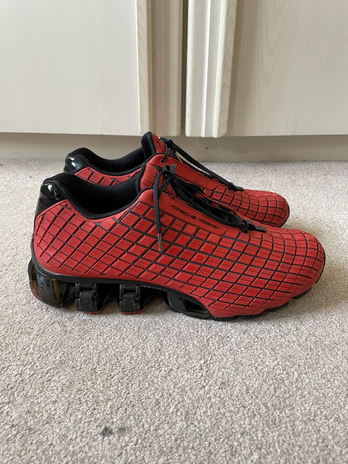 Adidas Playboi Carti Porsche Design RARE Adidas Porsche Design S3 Sneakers Red US8.5 Grailed