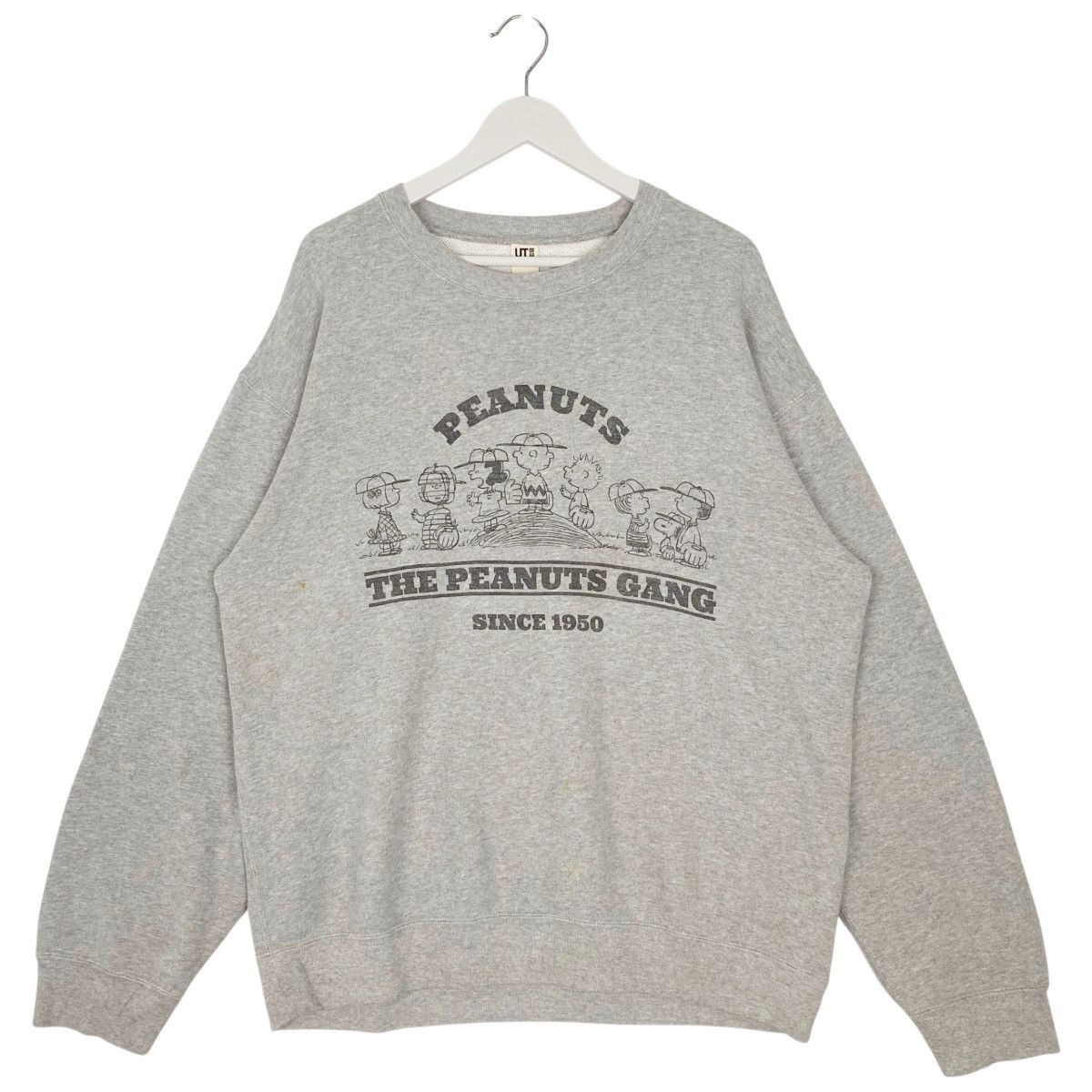 Other Vintage Peanuts Snoopy Printed Crewneck Sweatshirt Gray Size US L / EU 52-54 / 3 - 1 Thumbnail