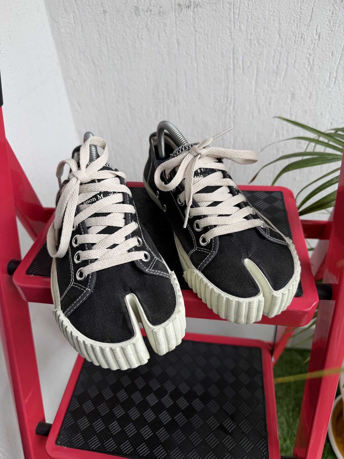 Maison Margiela tabi canvas sneaker Size US 8 / IT 38 - 1 Thumbnail