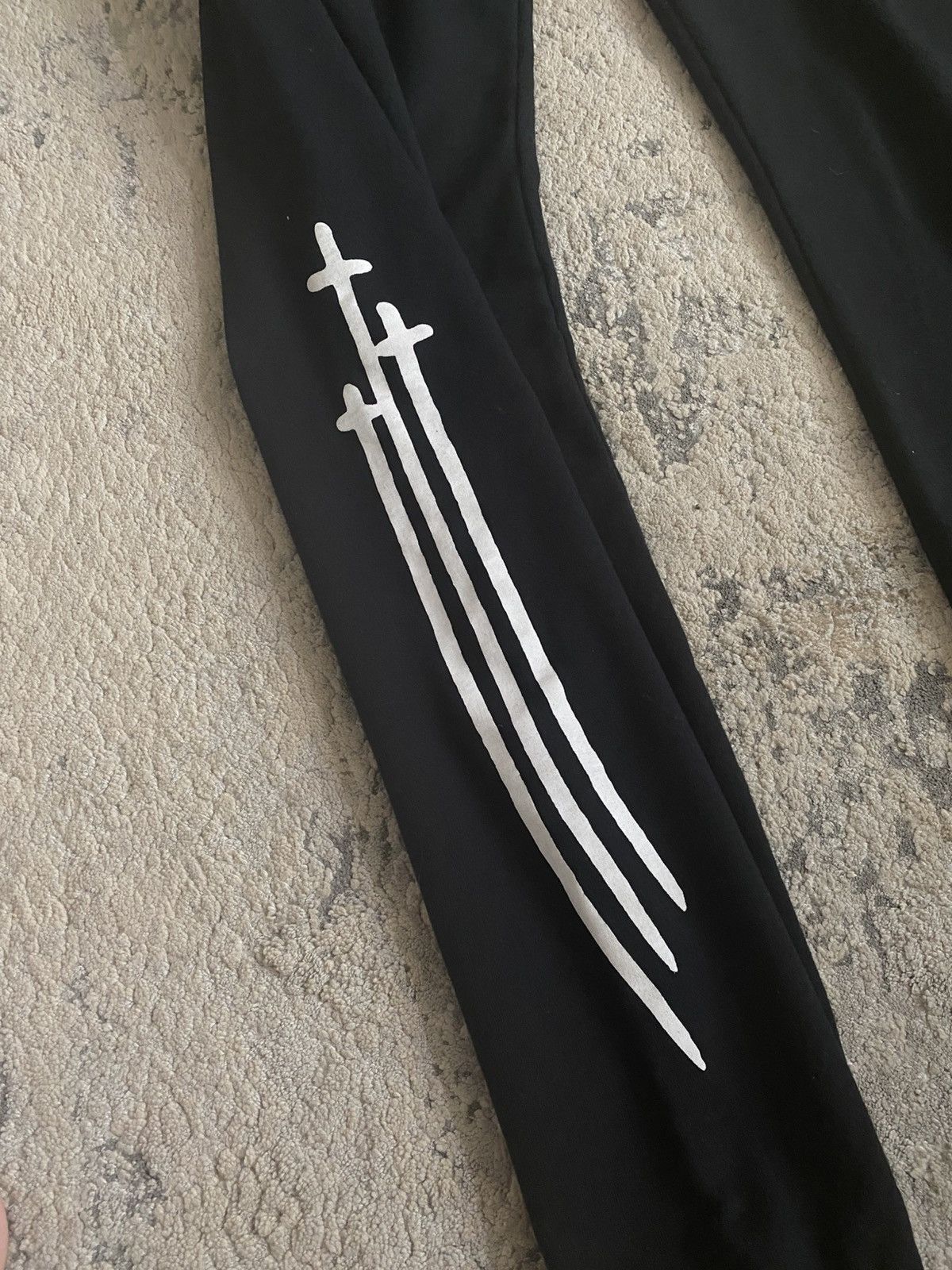 Chrome Hearts Trinity 3 Cross Logo Sweatpants Size US 36 / EU 52 - 5 Thumbnail