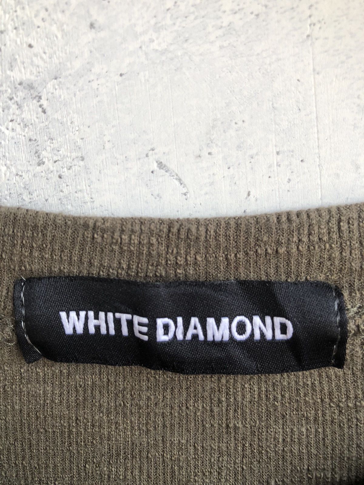 Hysteric Glamour Japan Studded Distressed White Diamond Rock Punk Style Size US M / EU 48-50 / 2 - 6 Thumbnail